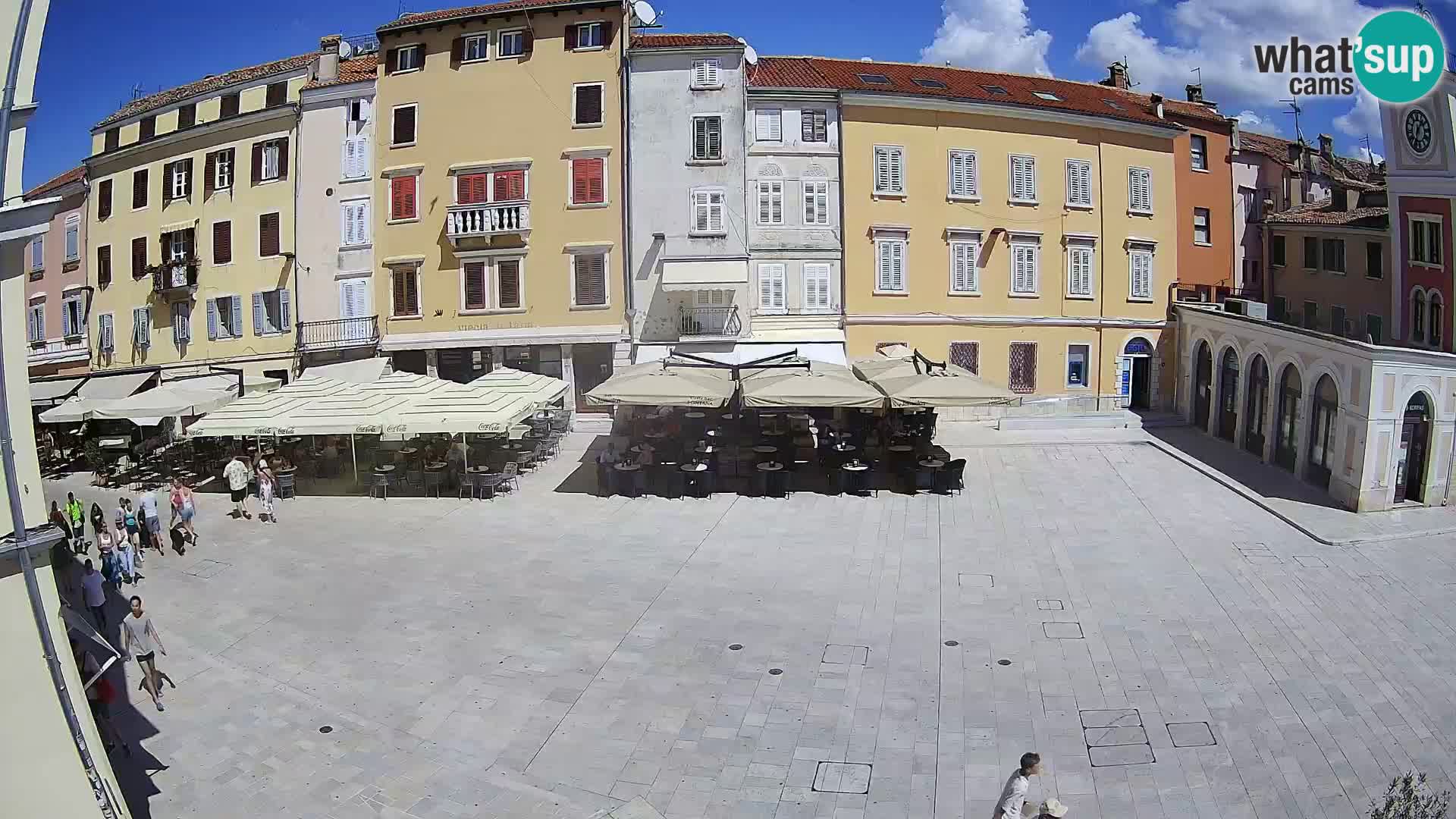 Webcam Rovinj Centre – Place Principale