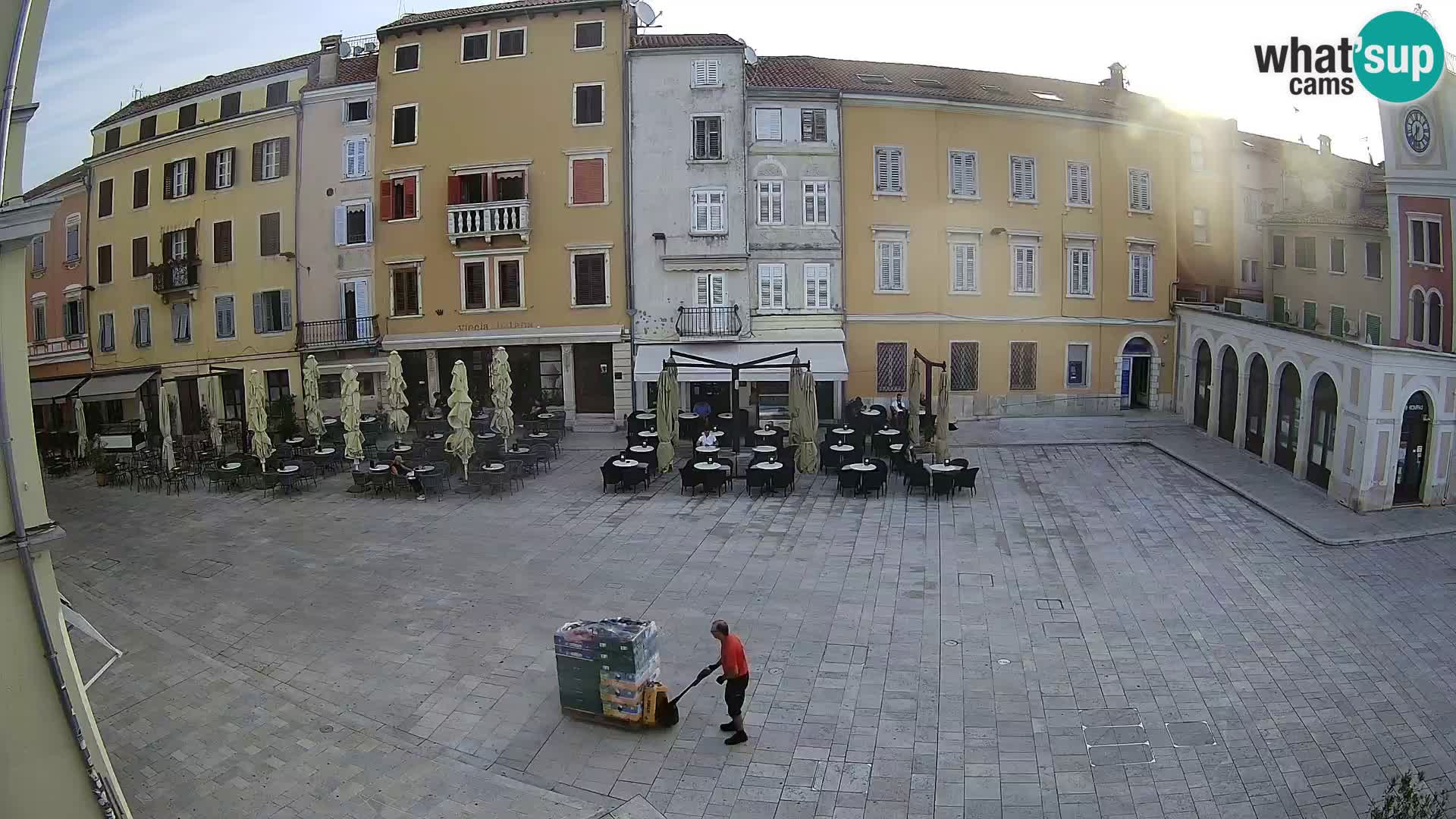 Webcam Rovinj Centre – Place Principale