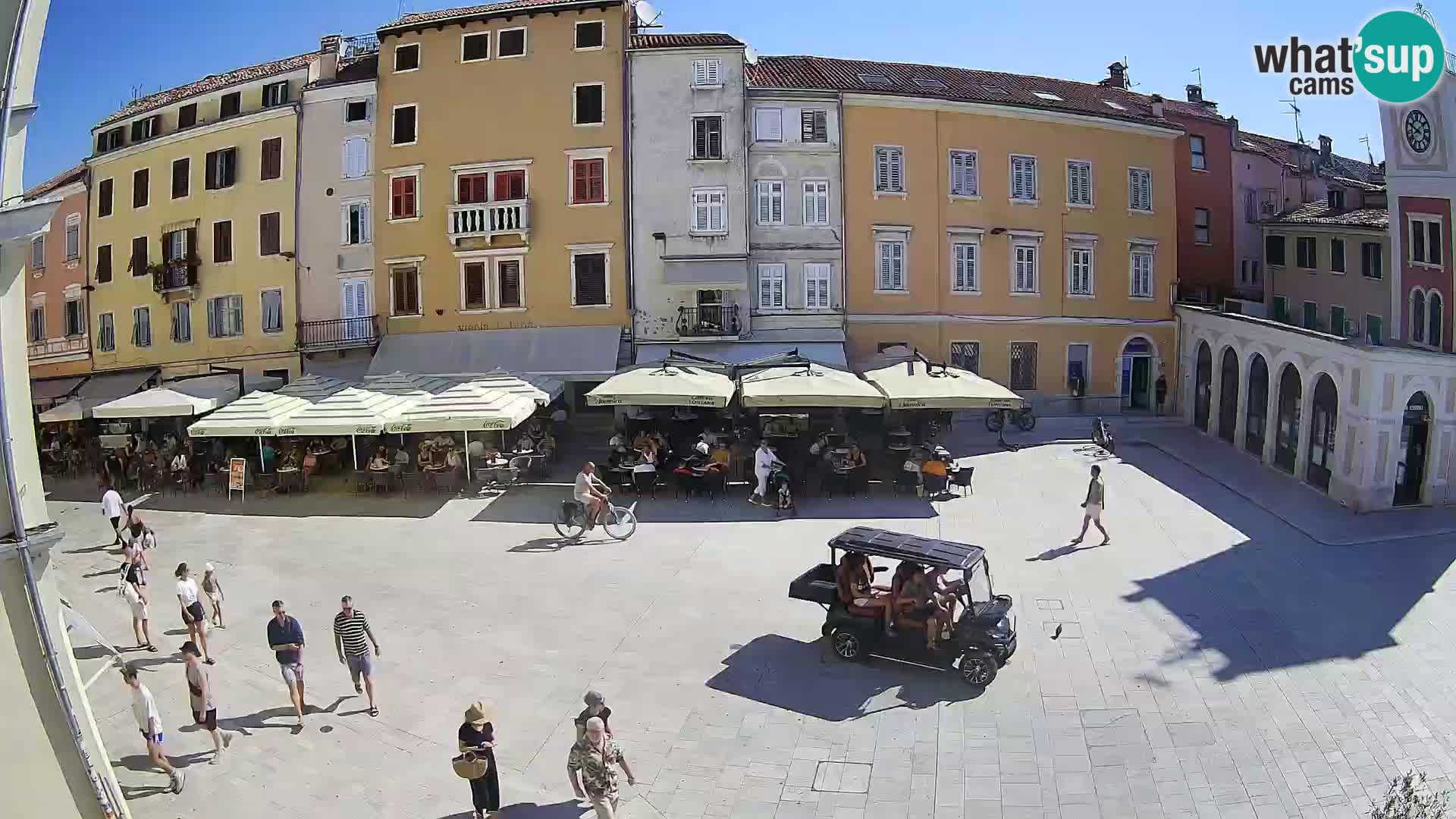 Rovinj Center Webcam – Main Square