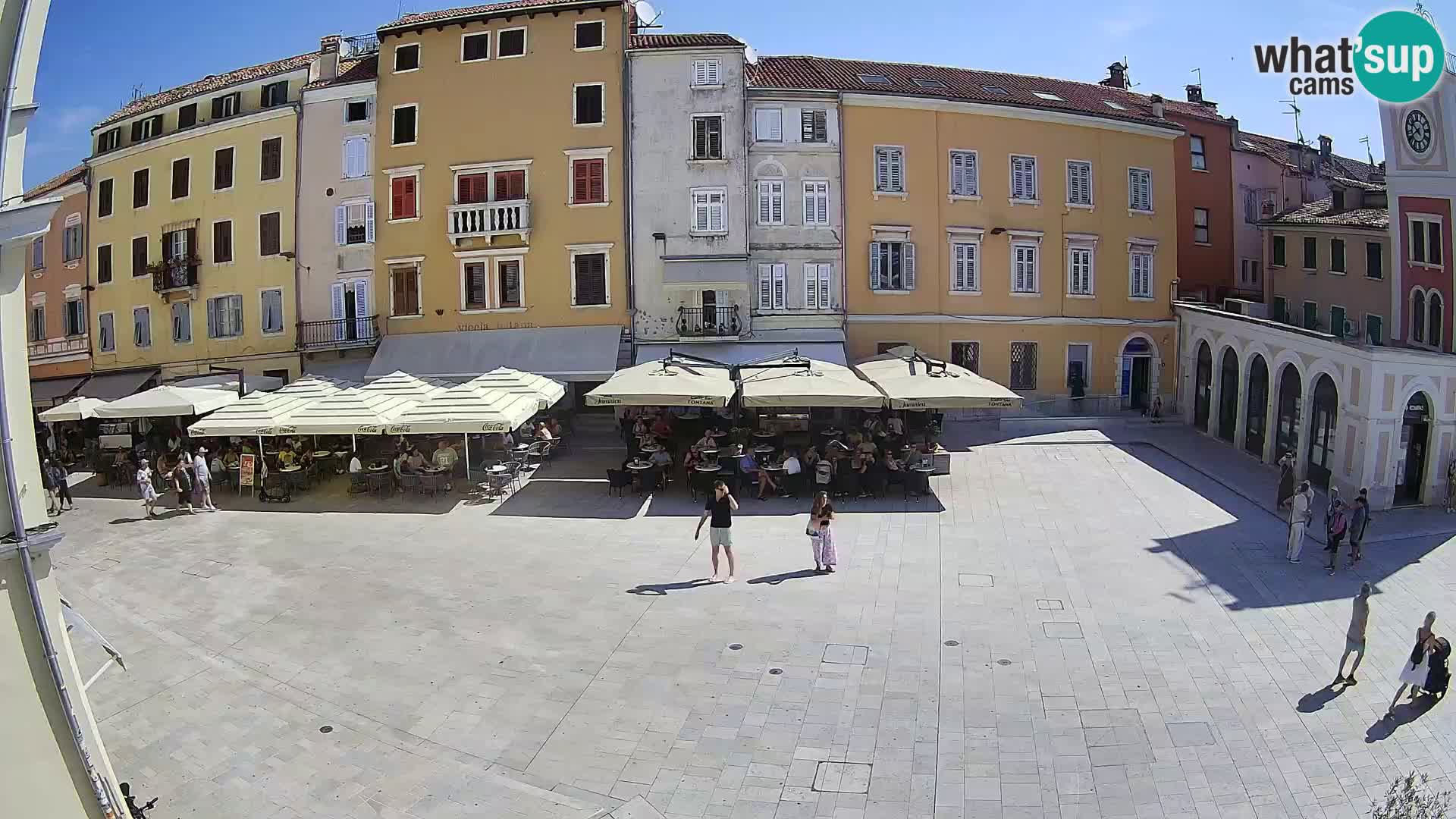 Webcam Rovigno Centro – Piazza Centrale