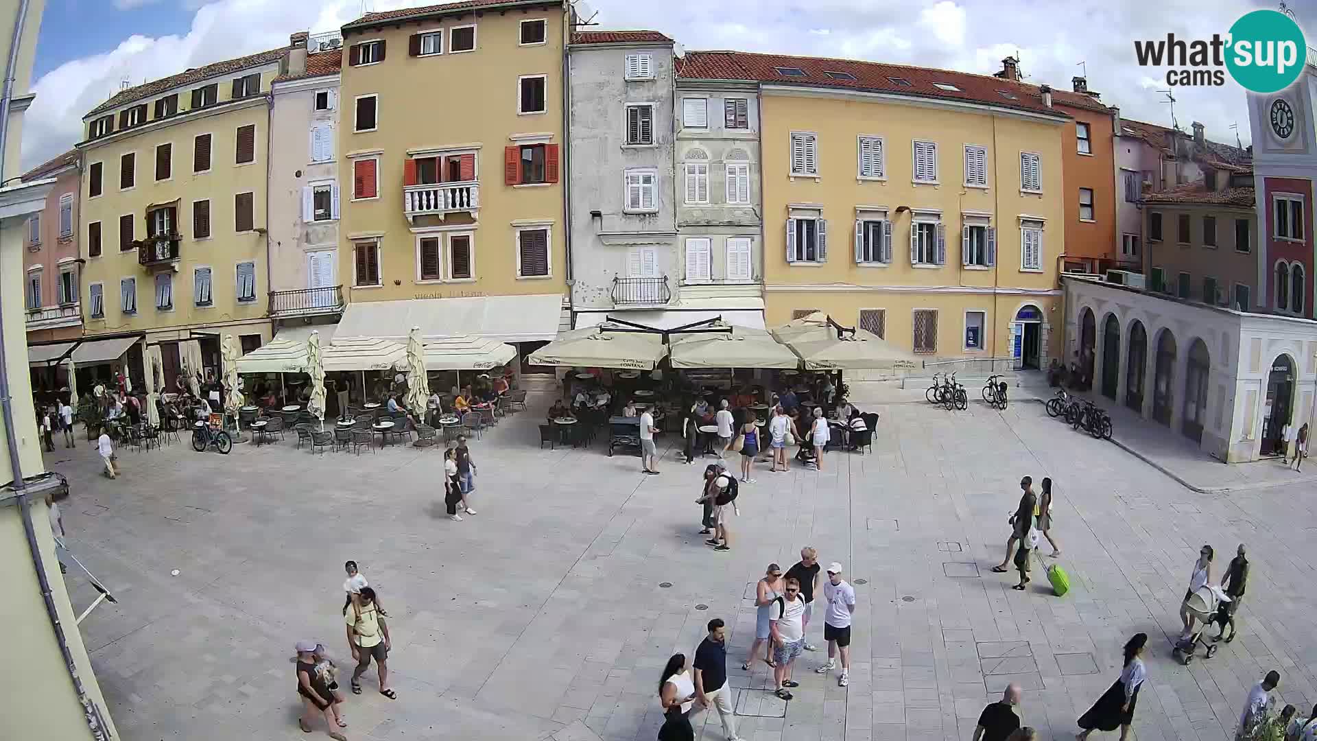 Webcam Rovigno Centro – Piazza Centrale
