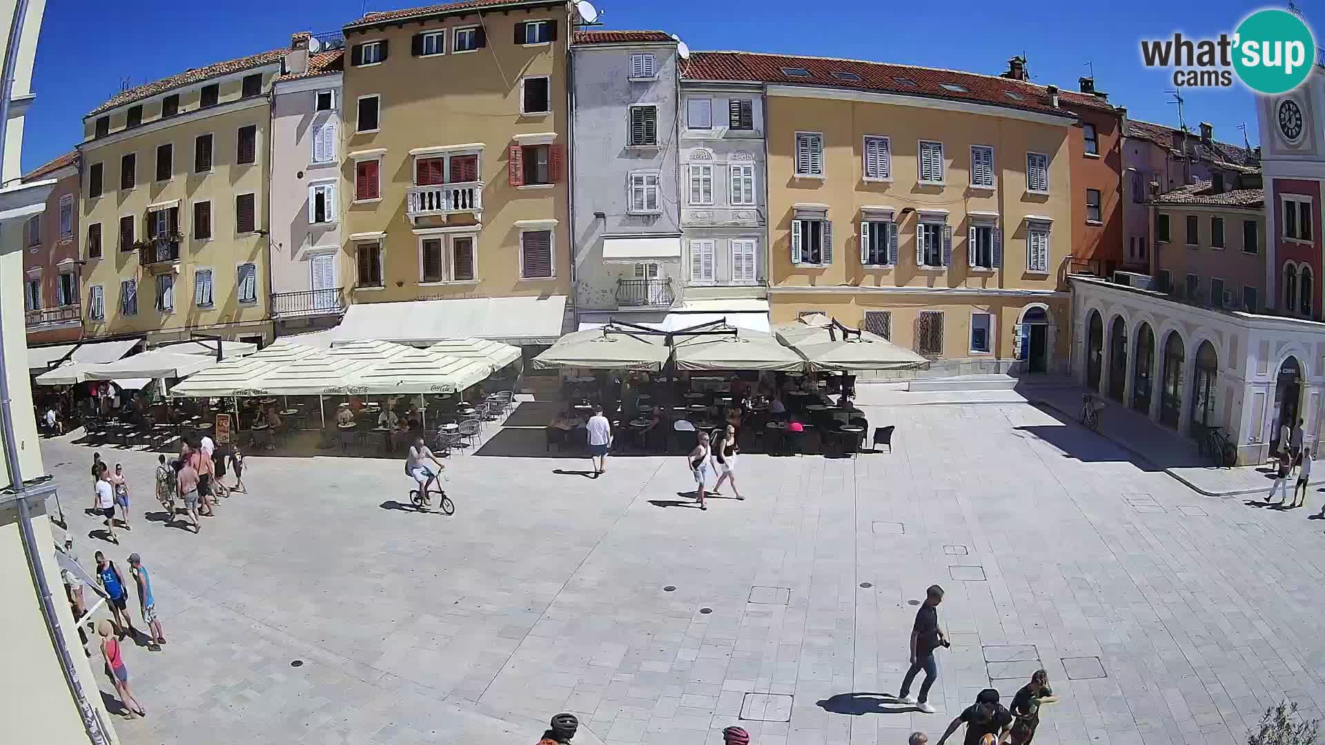 Webcam Rovinj Centre – Place Principale