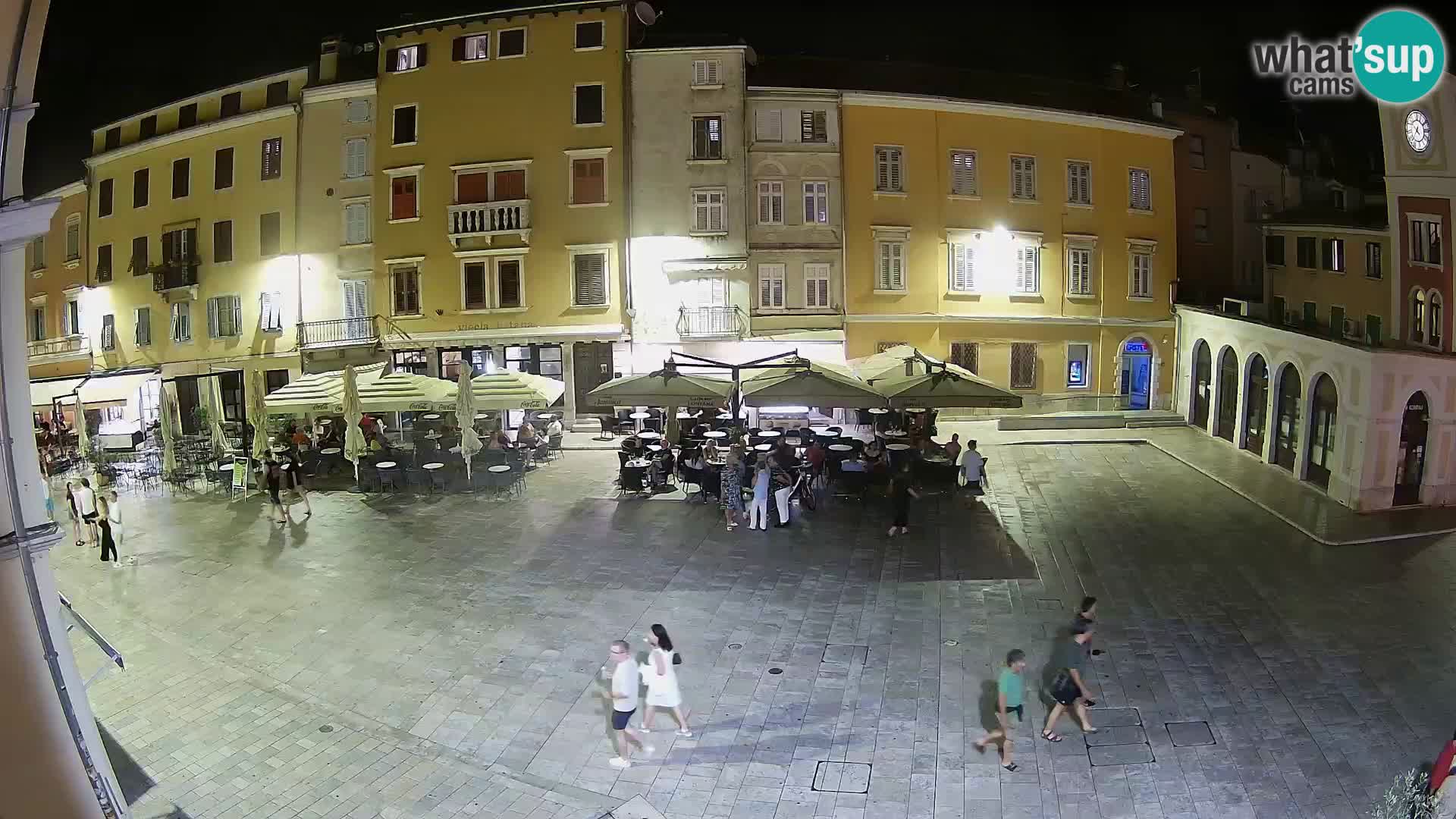 Webcam Rovinj Center – Plaza Principal