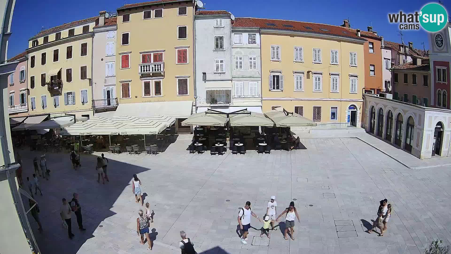 Webcam Rovinj Center – Plaza Principal