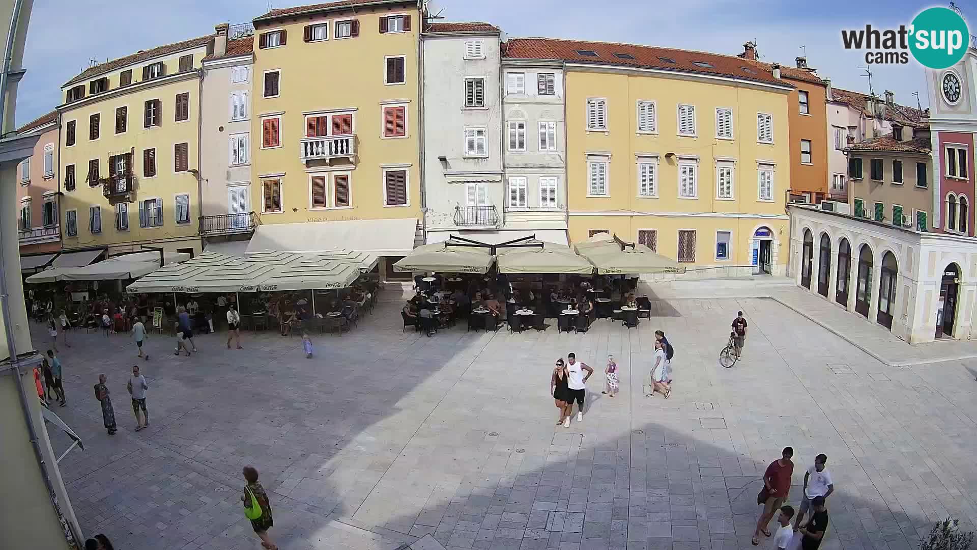 Webcam Rovinj Centre – Place Principale