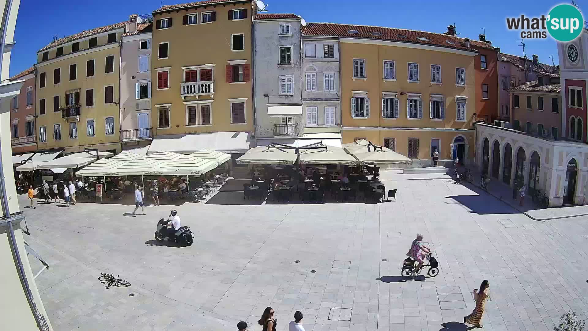 Webcam Rovinj Centar – glavni trg