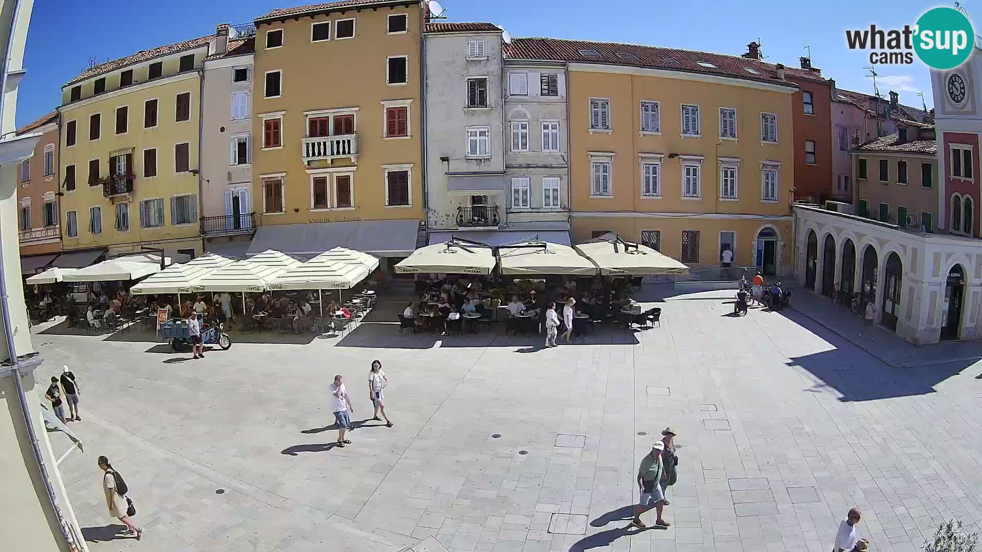 Rovinj Center Webcam – Main Square