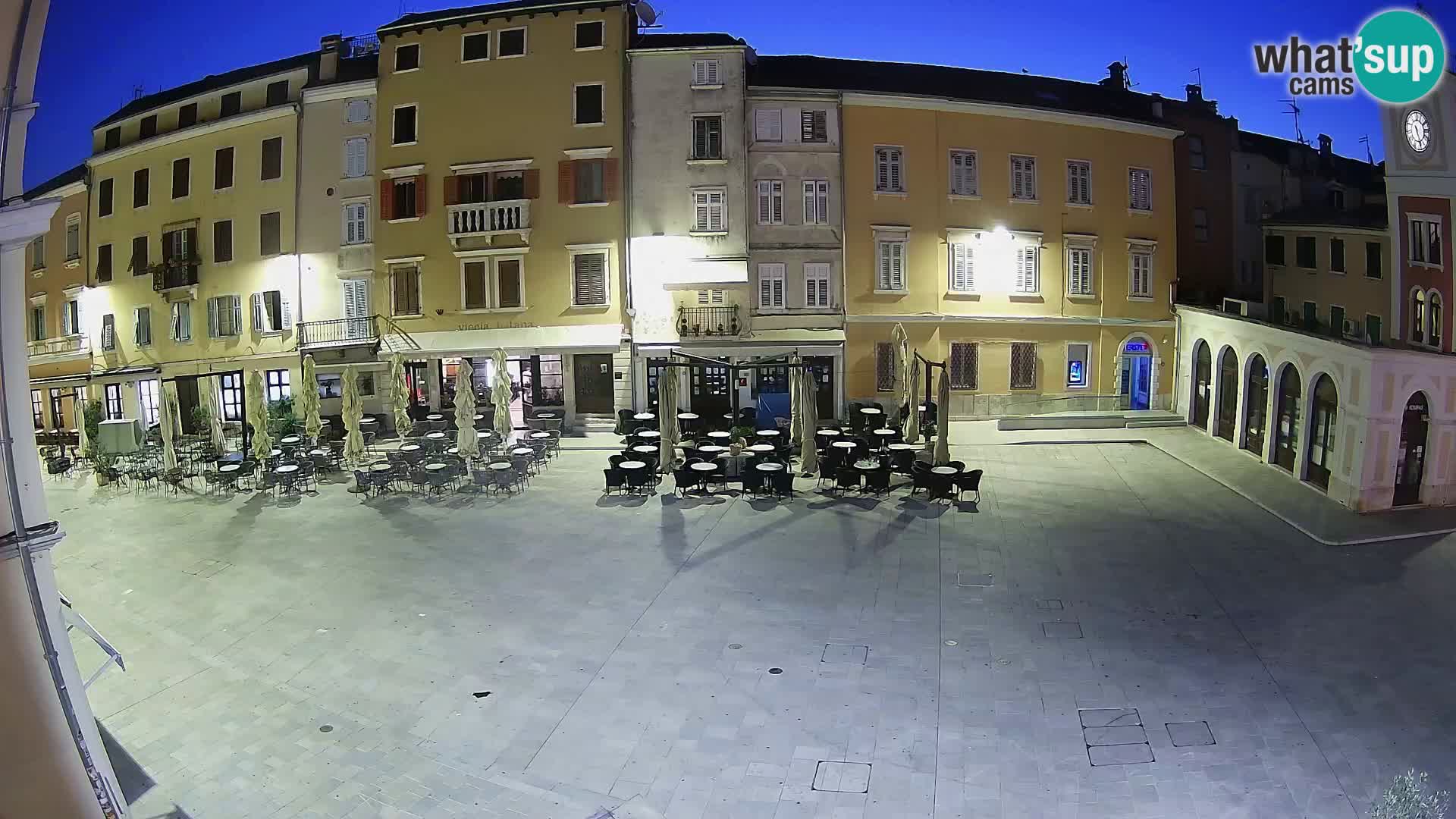 Webcam Rovinj Center – Plaza Principal