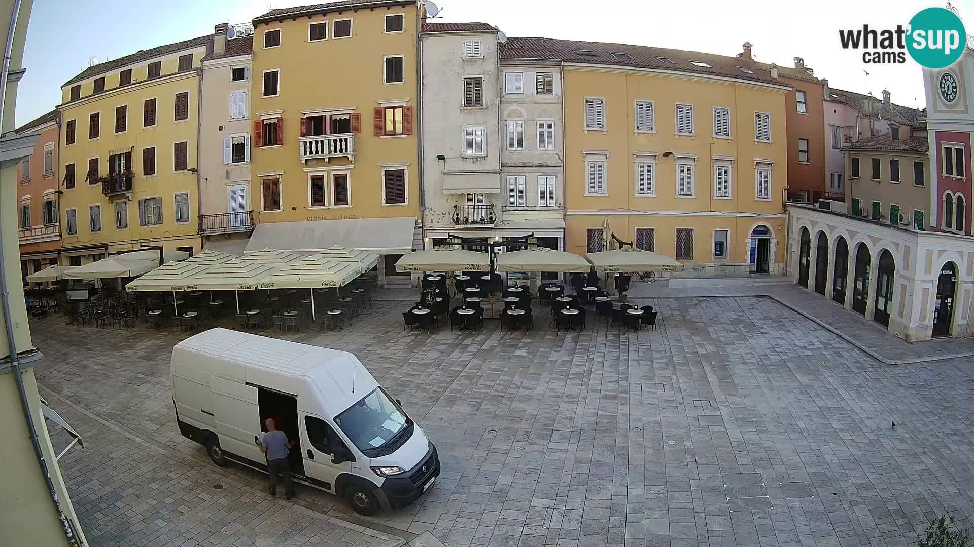 Webcam Rovinj Centar – glavni trg