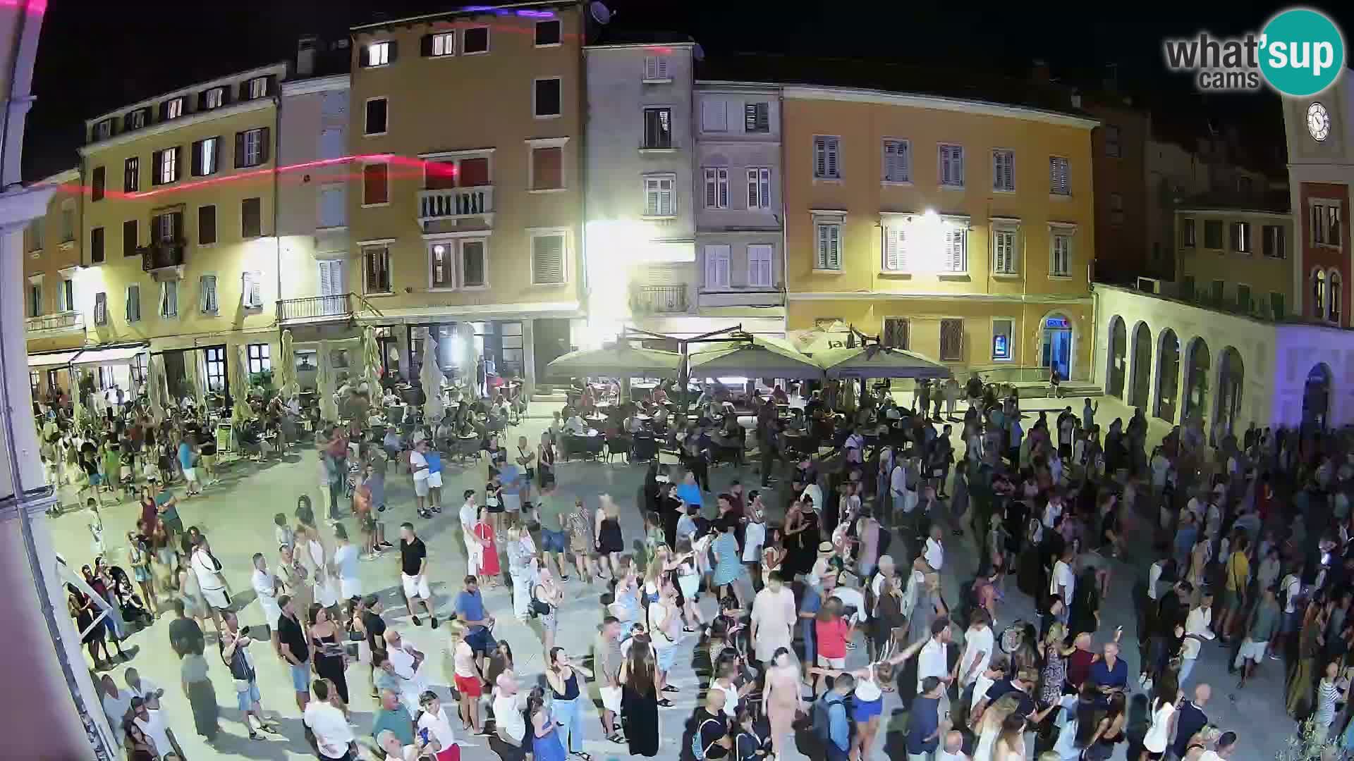 Webcam Rovinj Zentrum – Hauptplatz in Echtzeit
