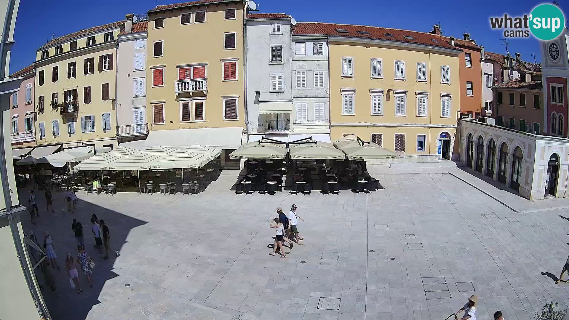 Webcam Rovinj Centre – Place Principale