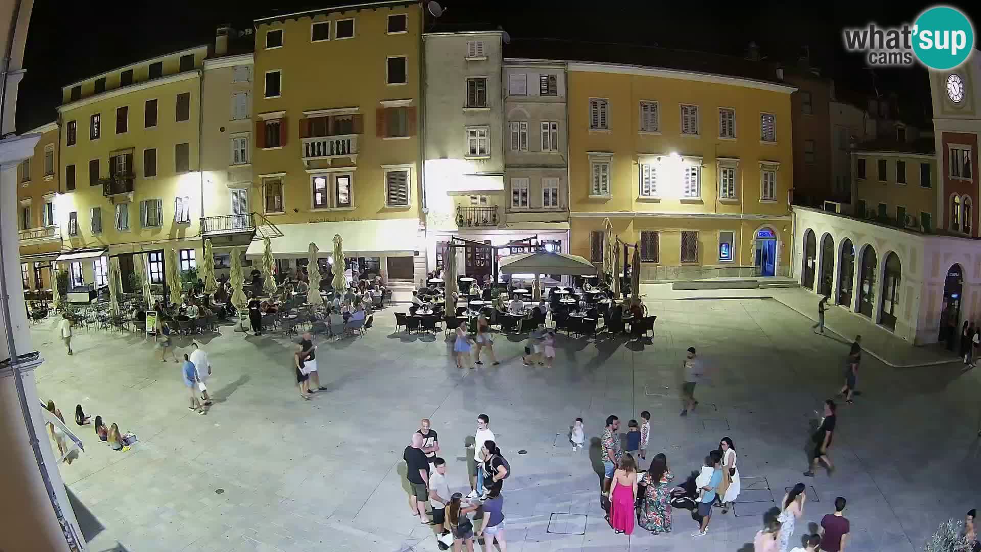 Webcam Rovinj Center – Plaza Principal