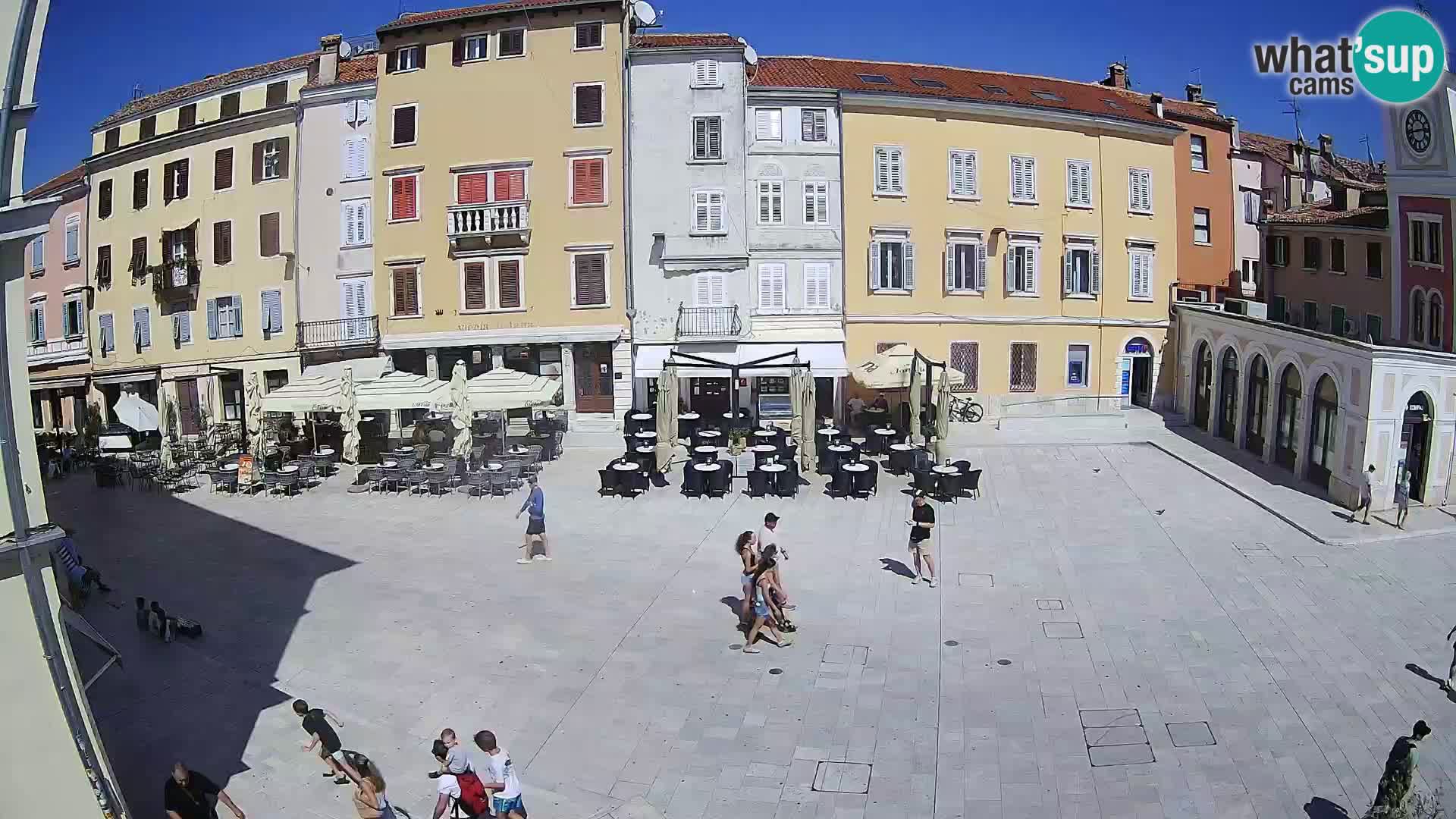 Rovinj Center Webcam – Main Square