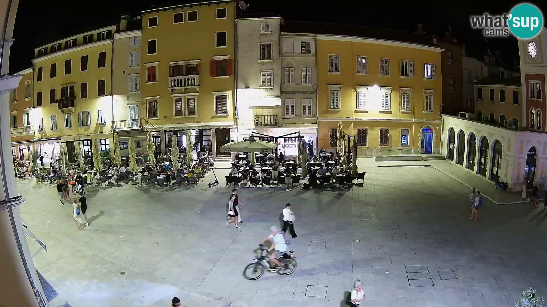 Webcam Rovinj Zentrum – Hauptplatz in Echtzeit