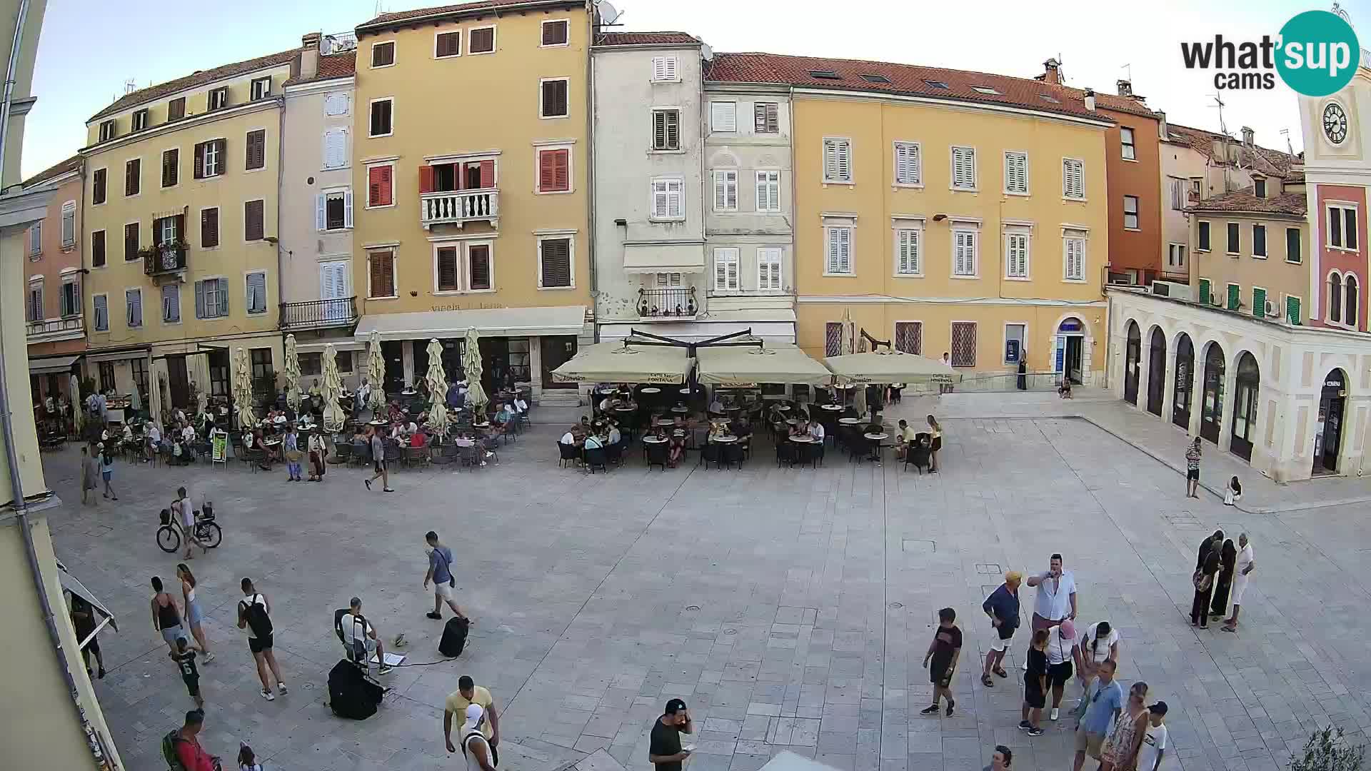Webcam Rovinj Center – Plaza Principal
