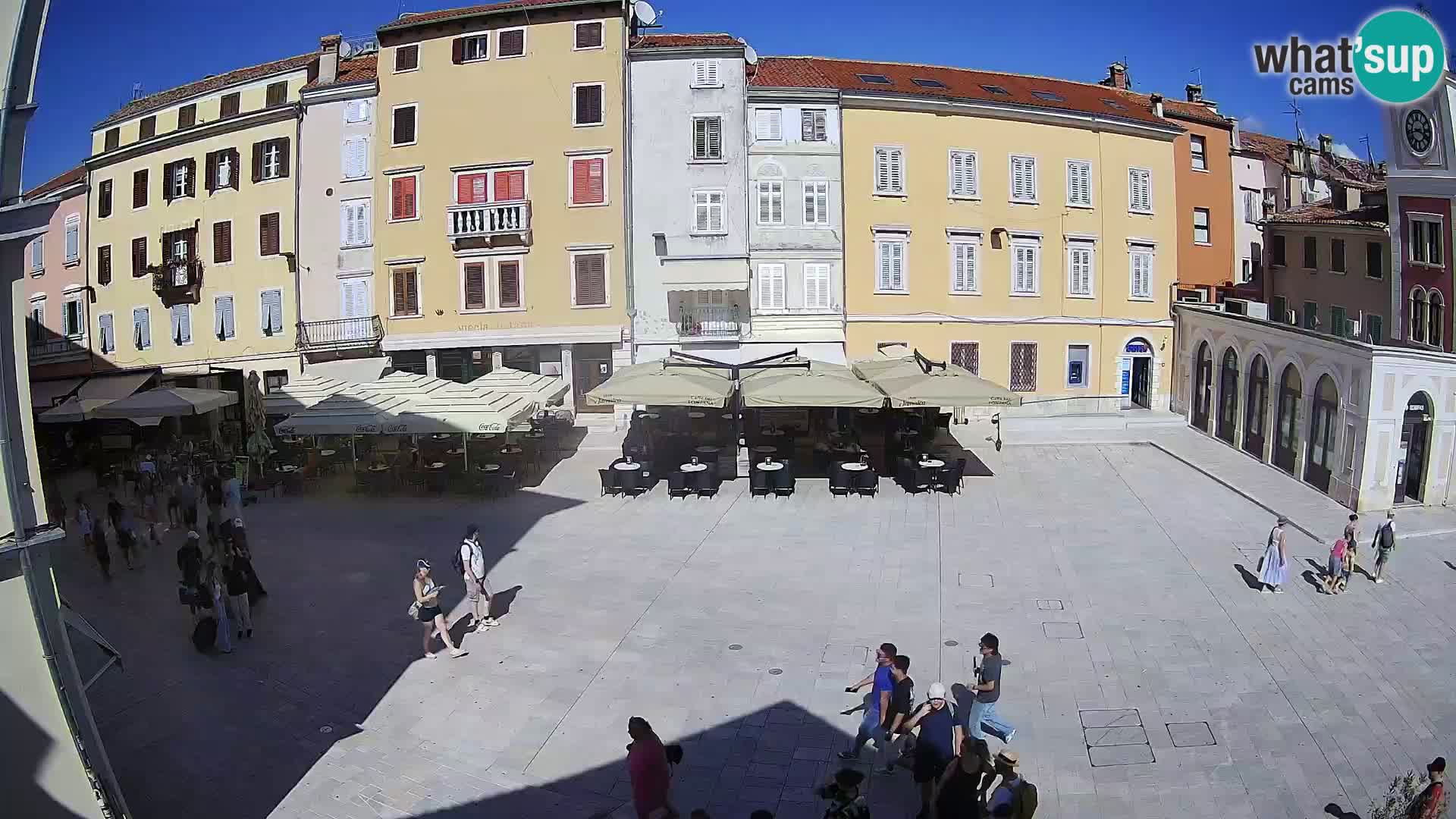Rovinj Center Webcam – Main Square