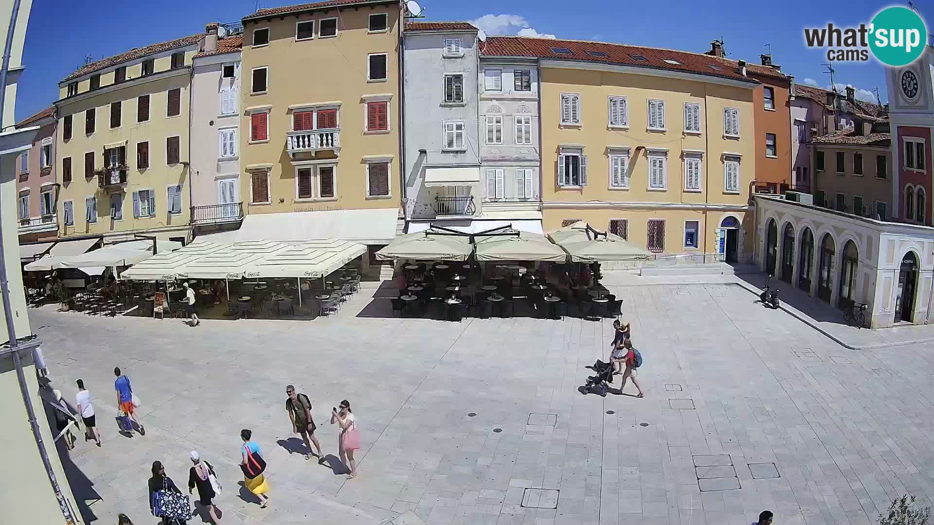 Webcam Rovigno Centro – Piazza Centrale