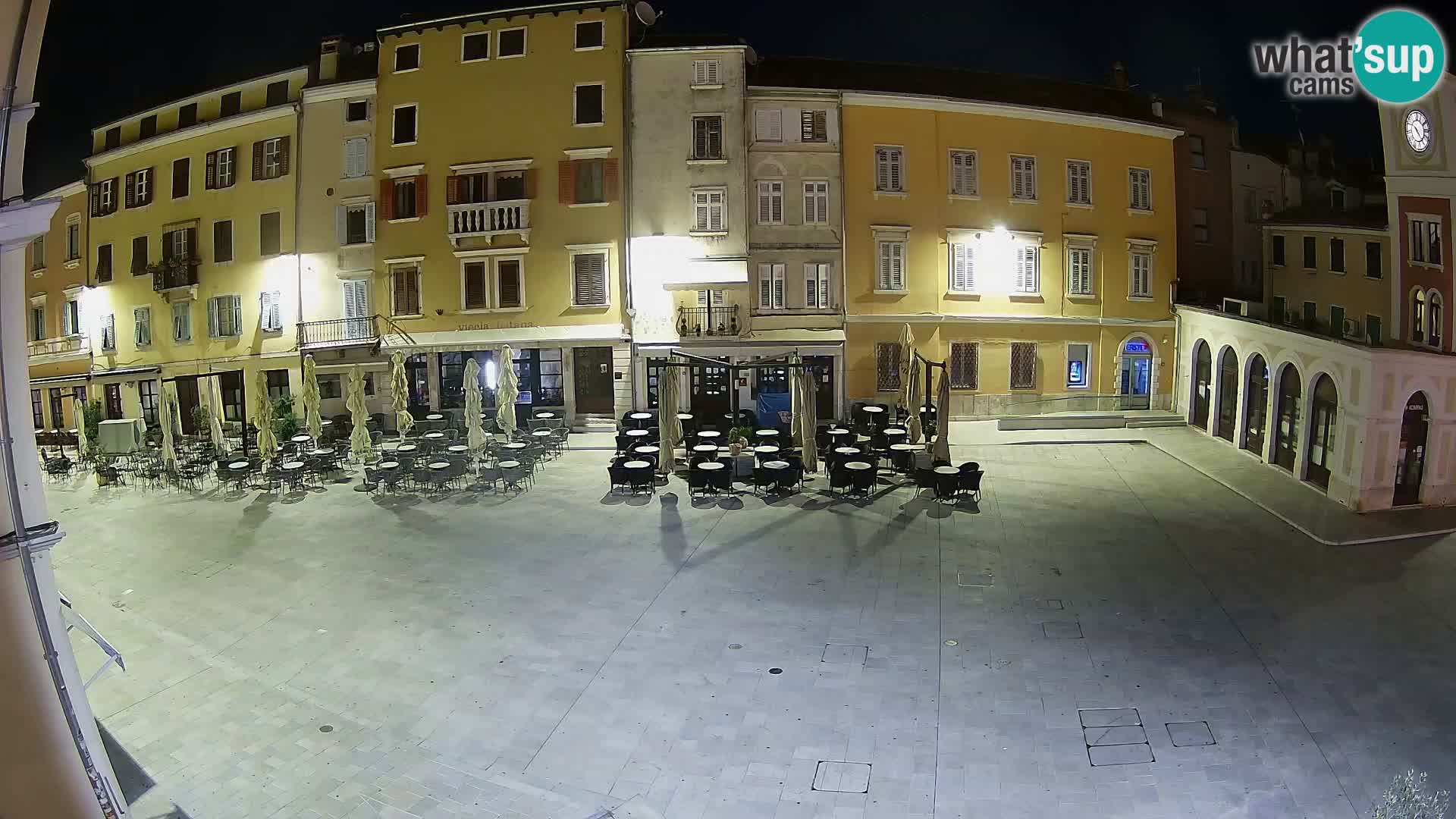 Webcam Rovinj Zentrum – Hauptplatz in Echtzeit