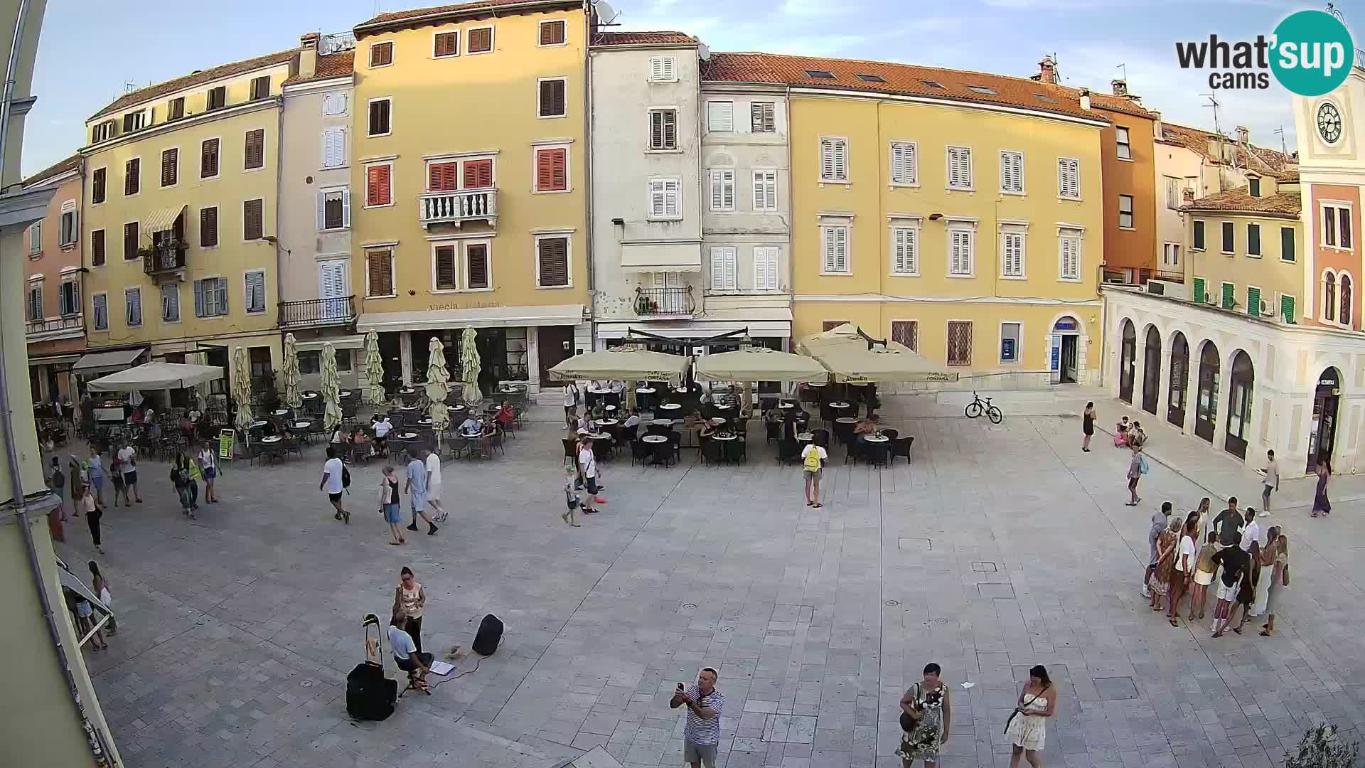 Webcam Rovinj Center – Plaza Principal