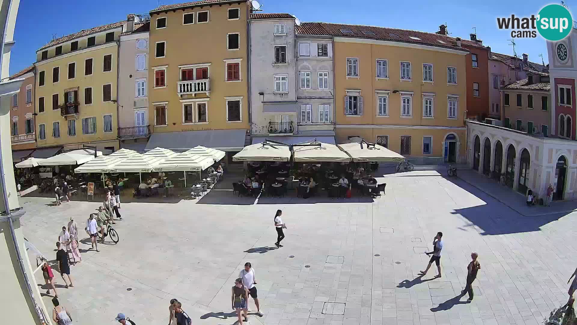 Webcam Rovinj Centre – Place Principale