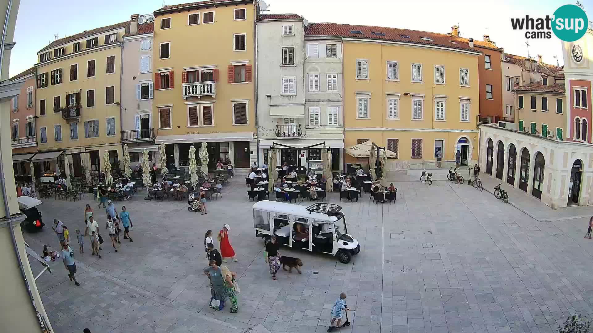 Webcam Rovinj Center – Plaza Principal
