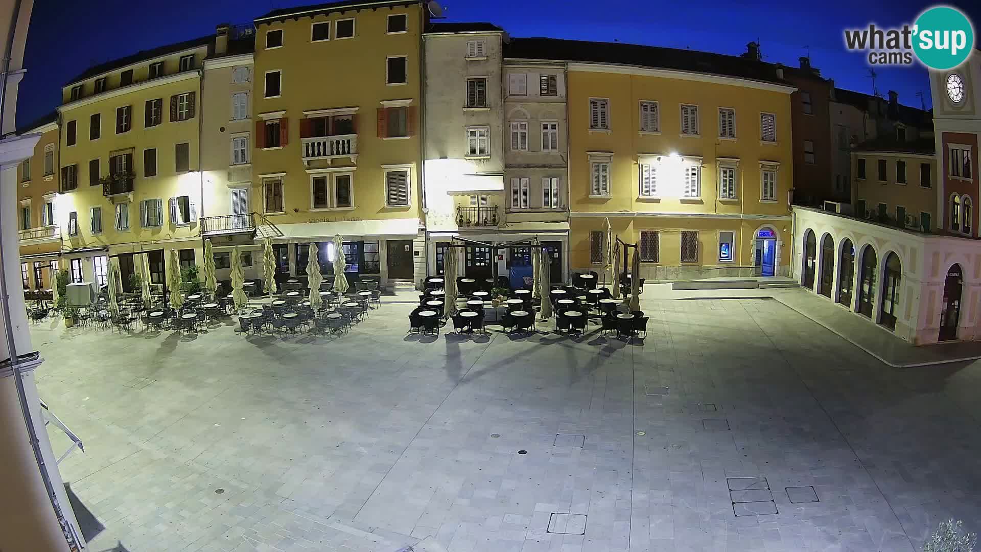 Webcam Rovinj Zentrum – Hauptplatz in Echtzeit
