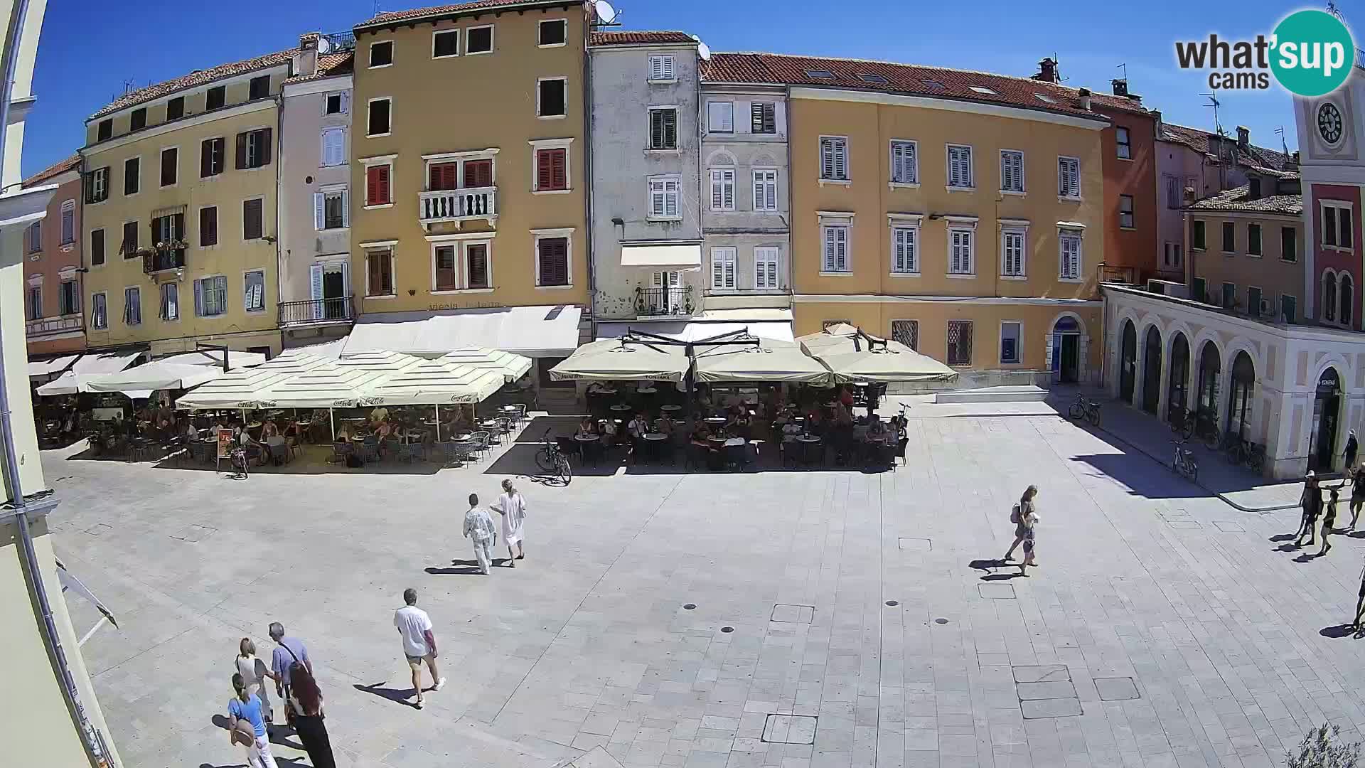 Webcam Rovigno Centro – Piazza Centrale