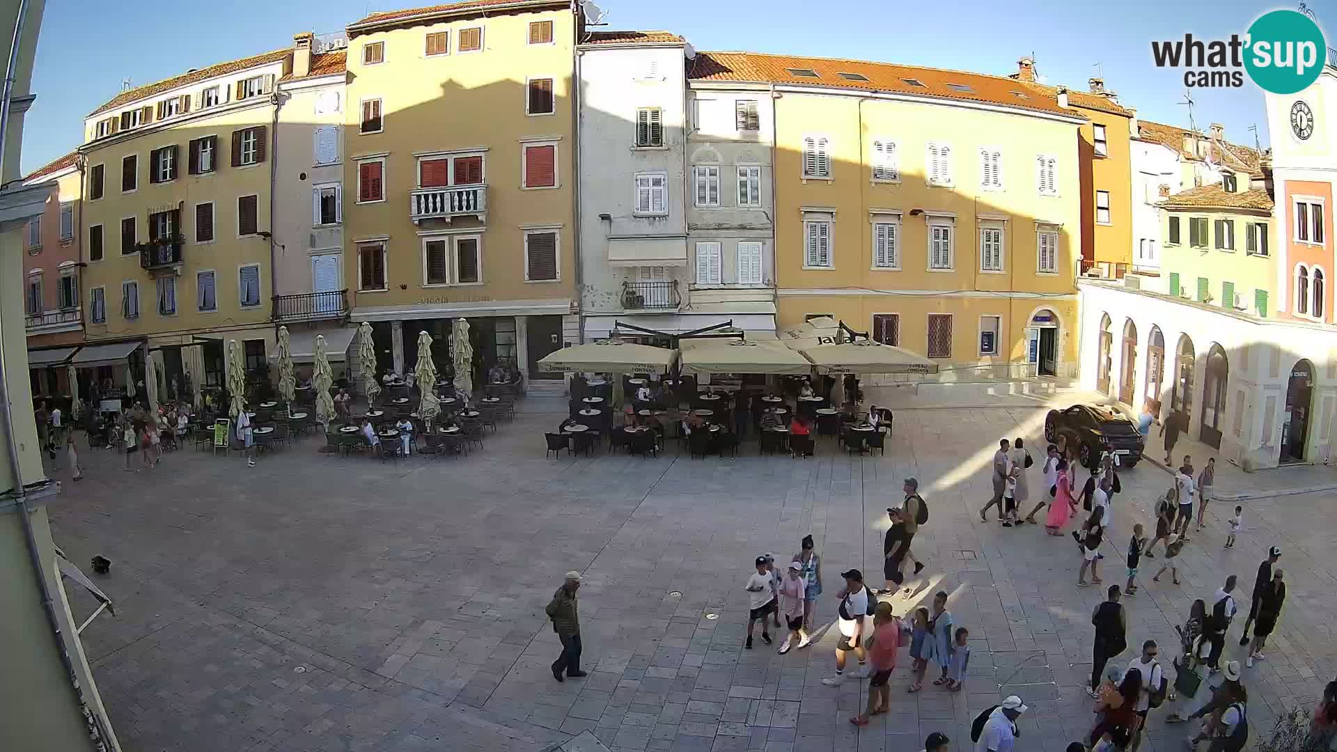 Webcam Rovinj Zentrum – Hauptplatz in Echtzeit