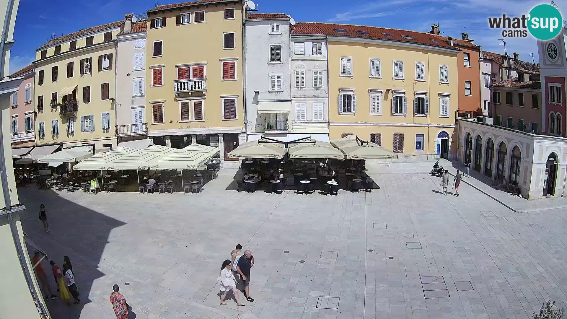 Webcam Rovinj Center – Plaza Principal