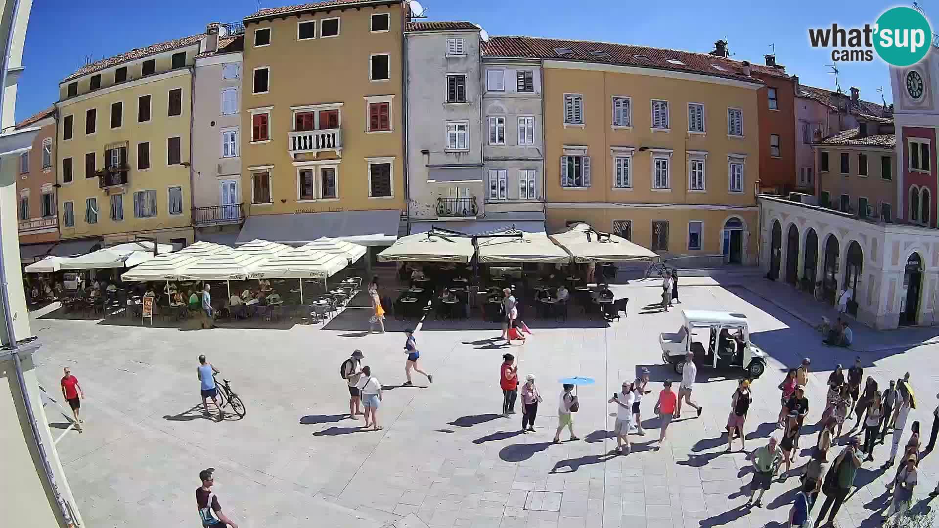 Webcam Rovinj Centre – Place Principale