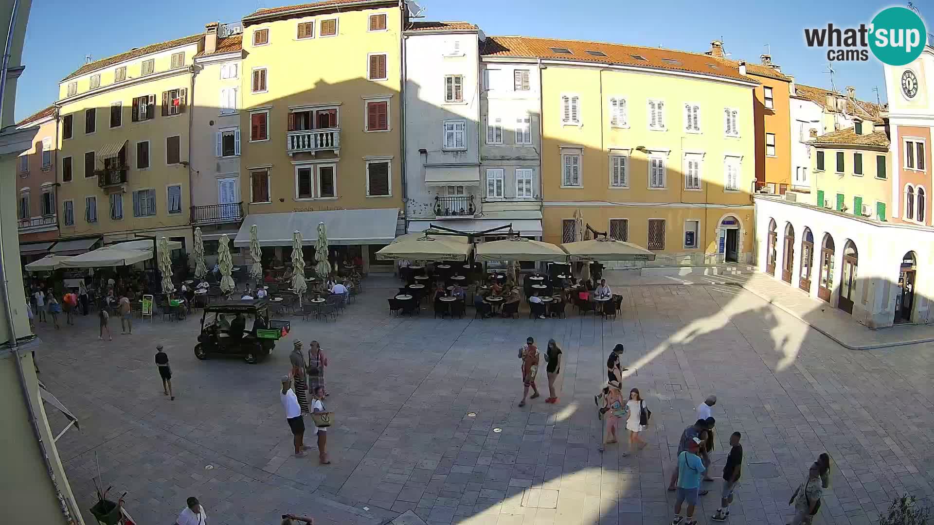 Webcam Rovinj Zentrum – Hauptplatz in Echtzeit
