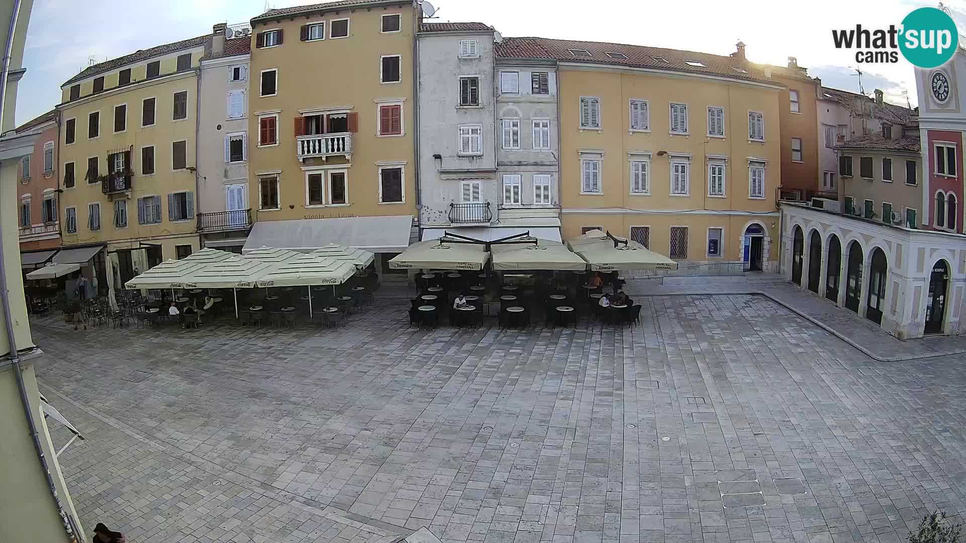 Webcam Rovinj Zentrum – Hauptplatz in Echtzeit