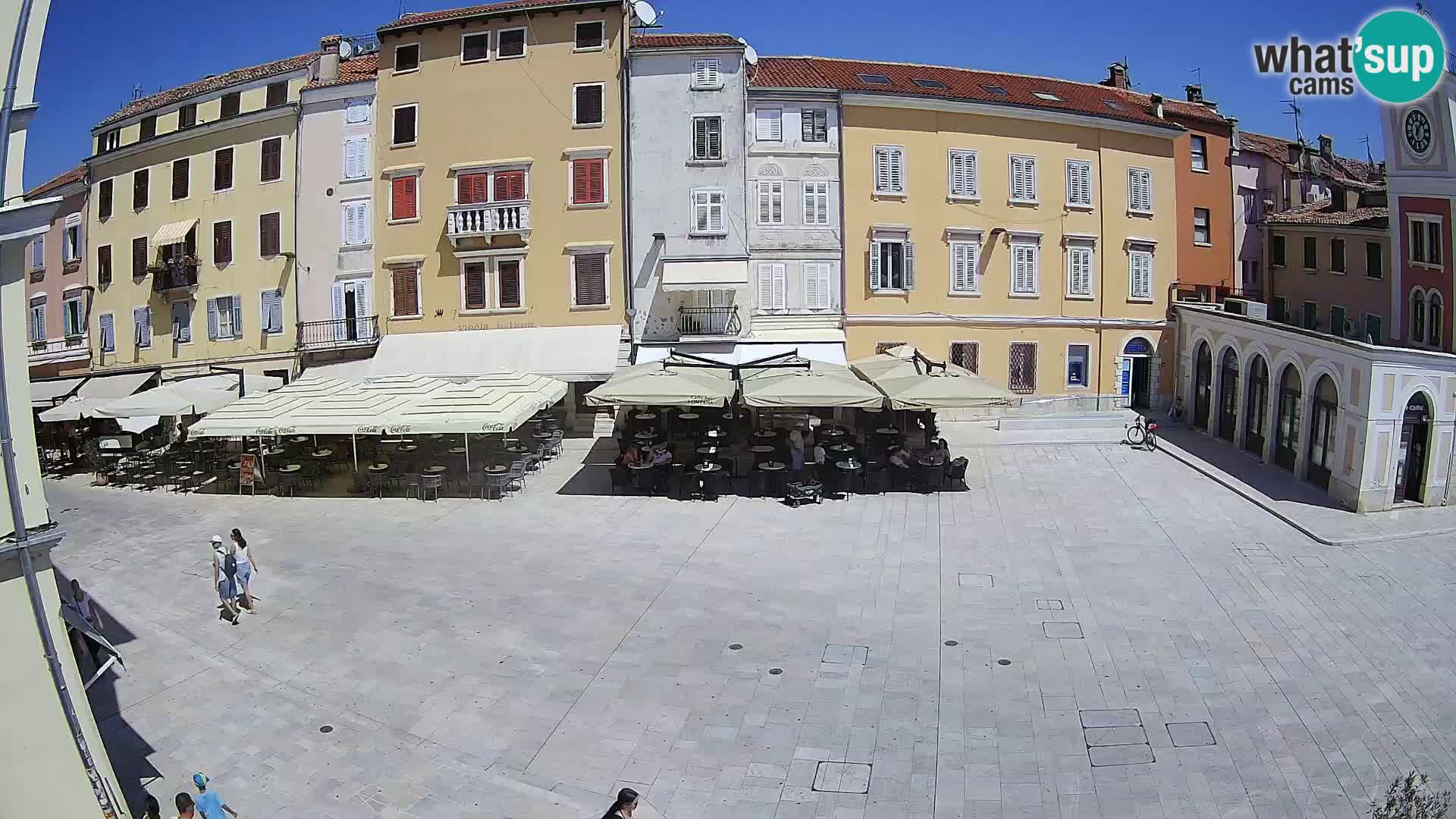 Spletna kamera Rovinj Center – Glavni trg