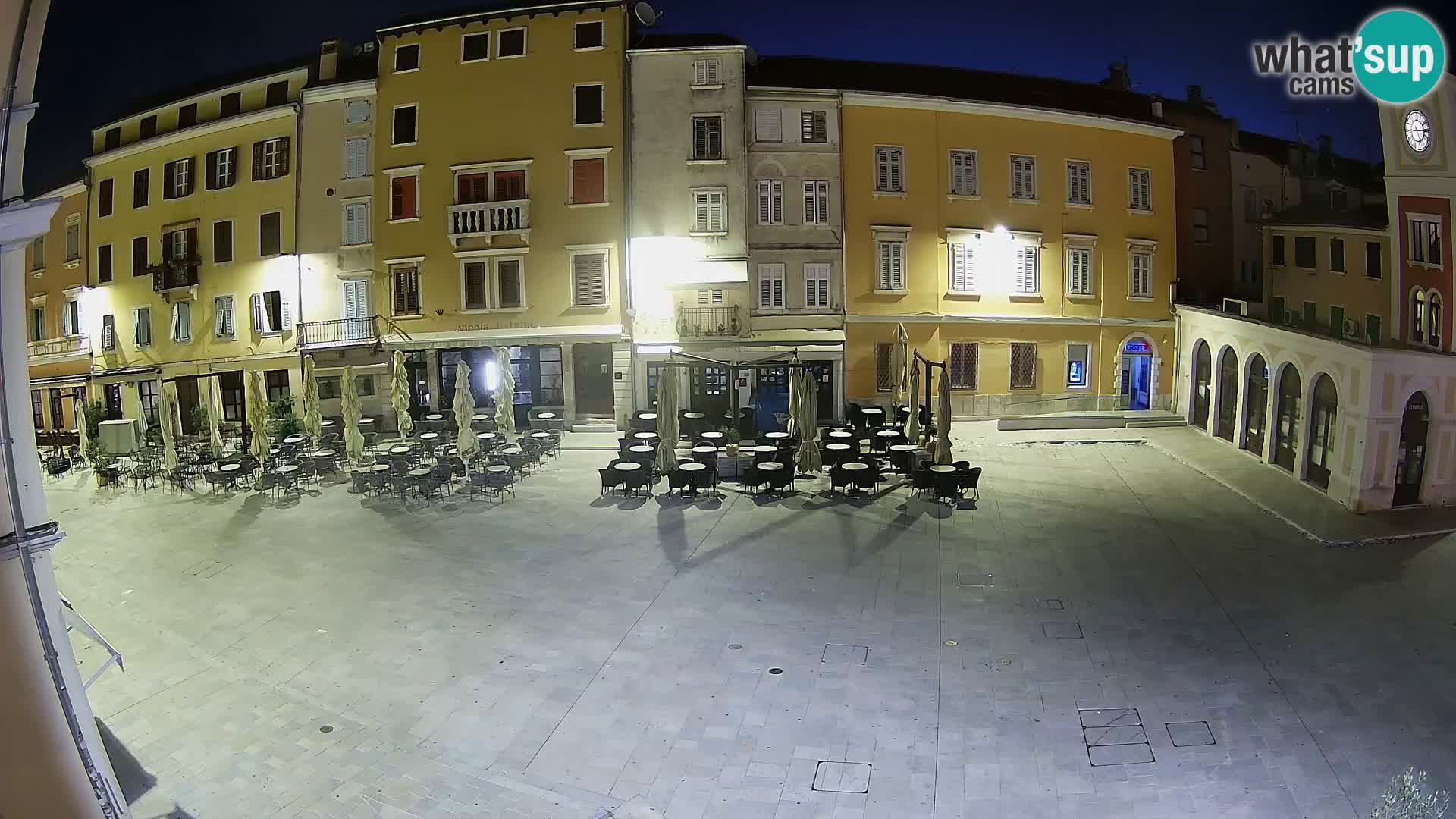 Webcam Rovinj Center – Plaza Principal