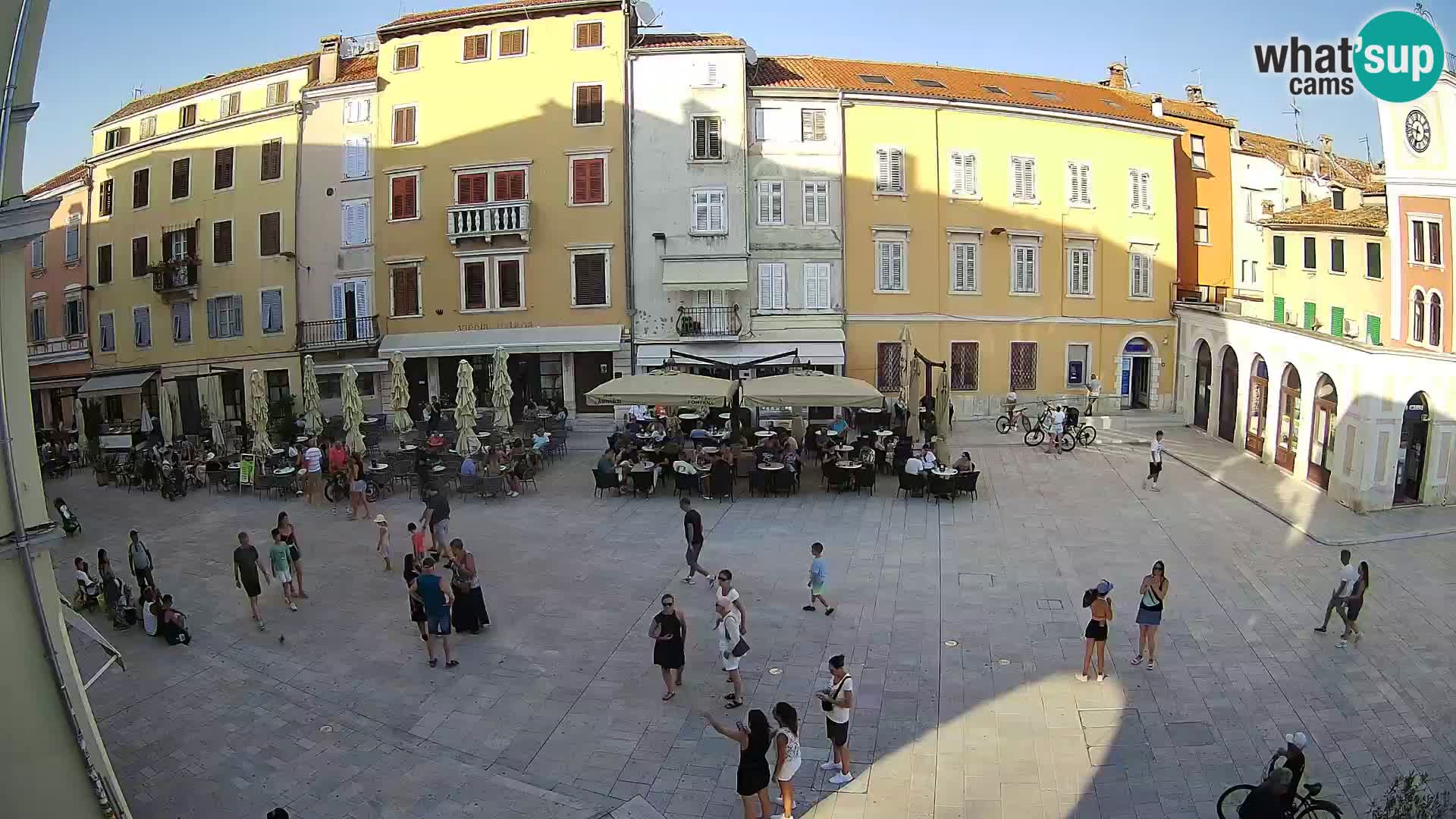 Webcam Rovinj Center – Plaza Principal