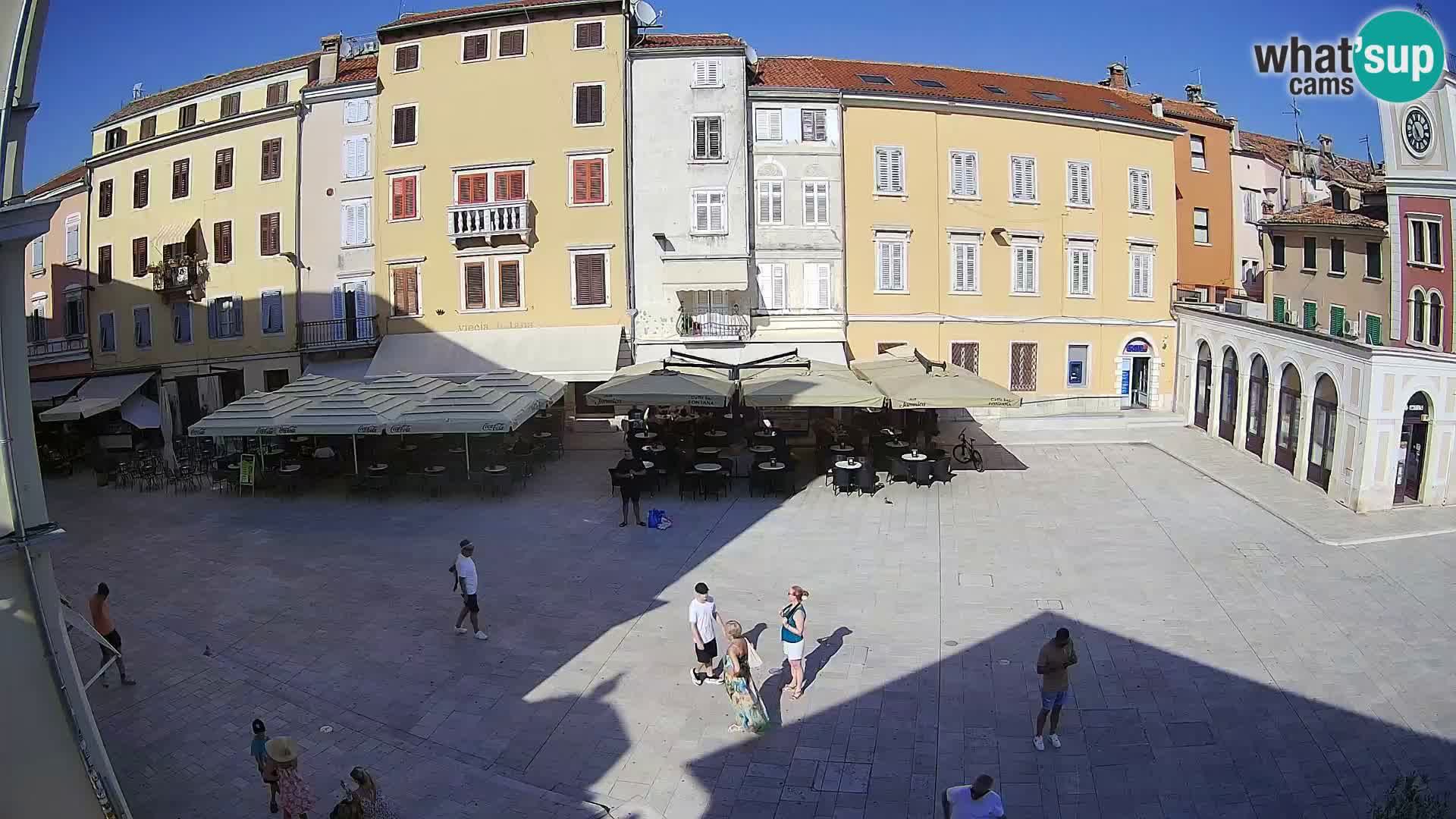 Webcam Rovinj Centre – Place Principale