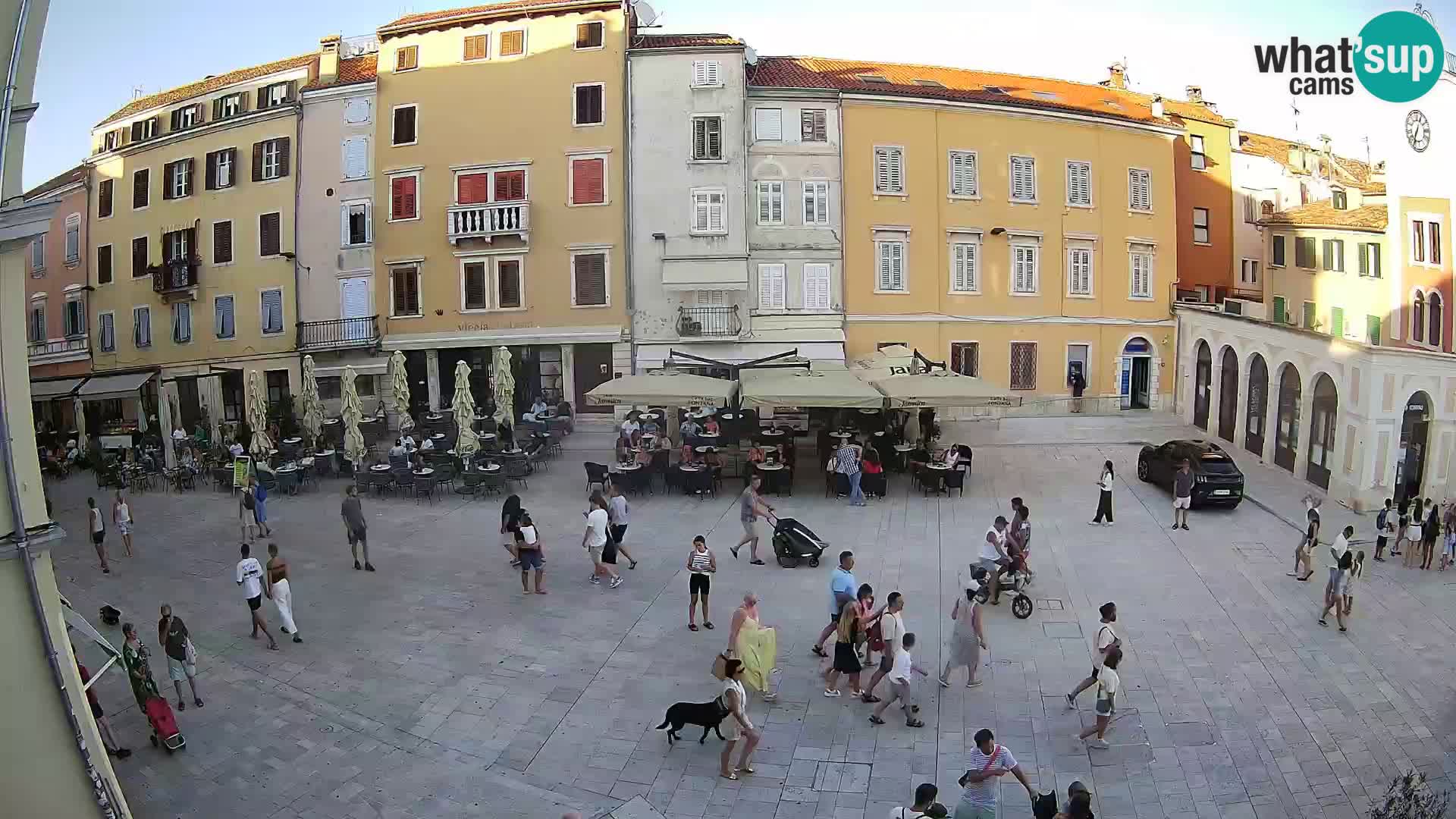 Webcam Rovinj Center – Plaza Principal