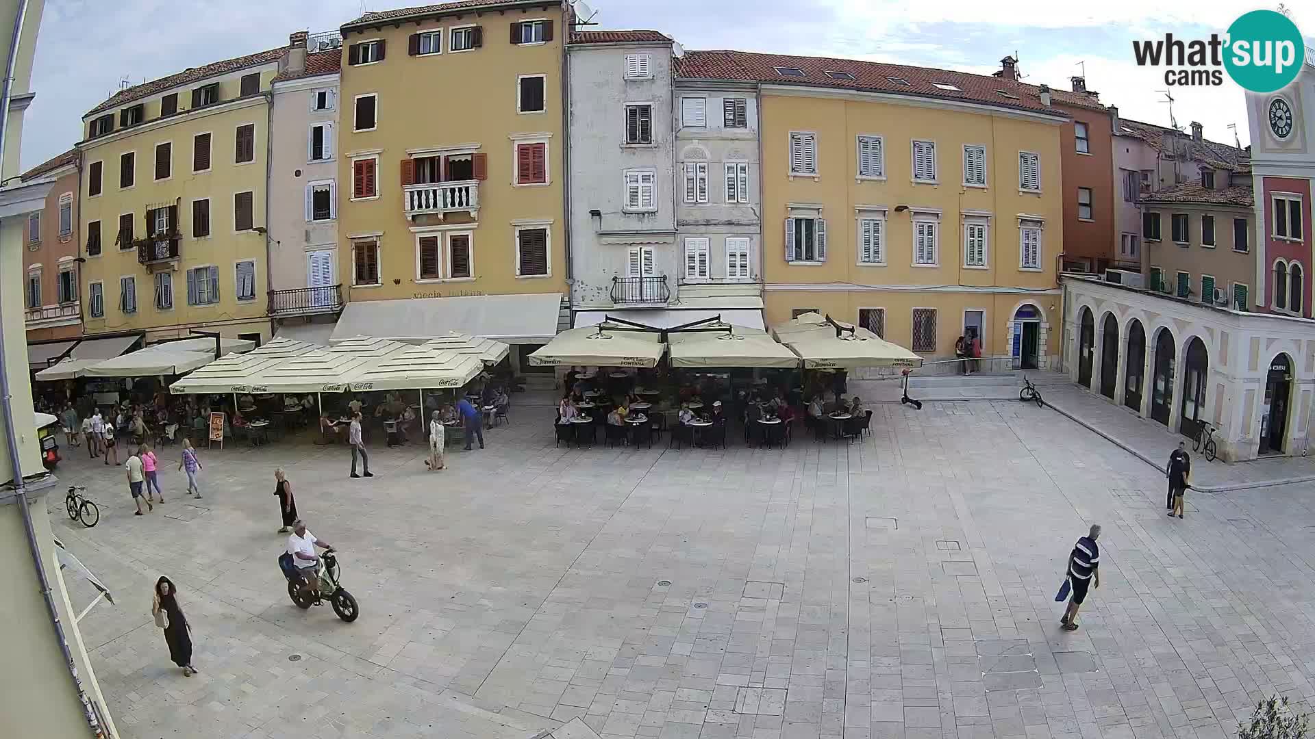 Rovinj Center Webcam – Main Square