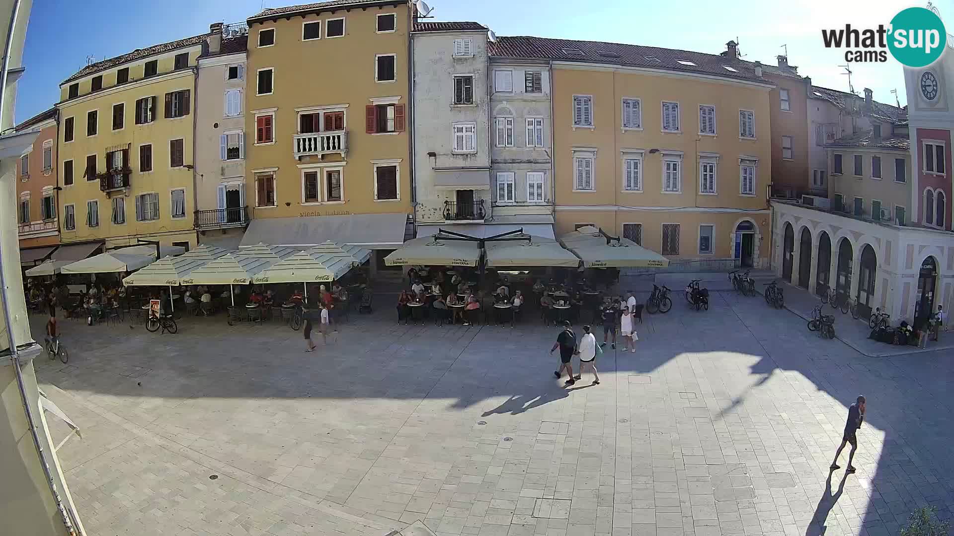 Webcam Rovinj Zentrum – Hauptplatz in Echtzeit