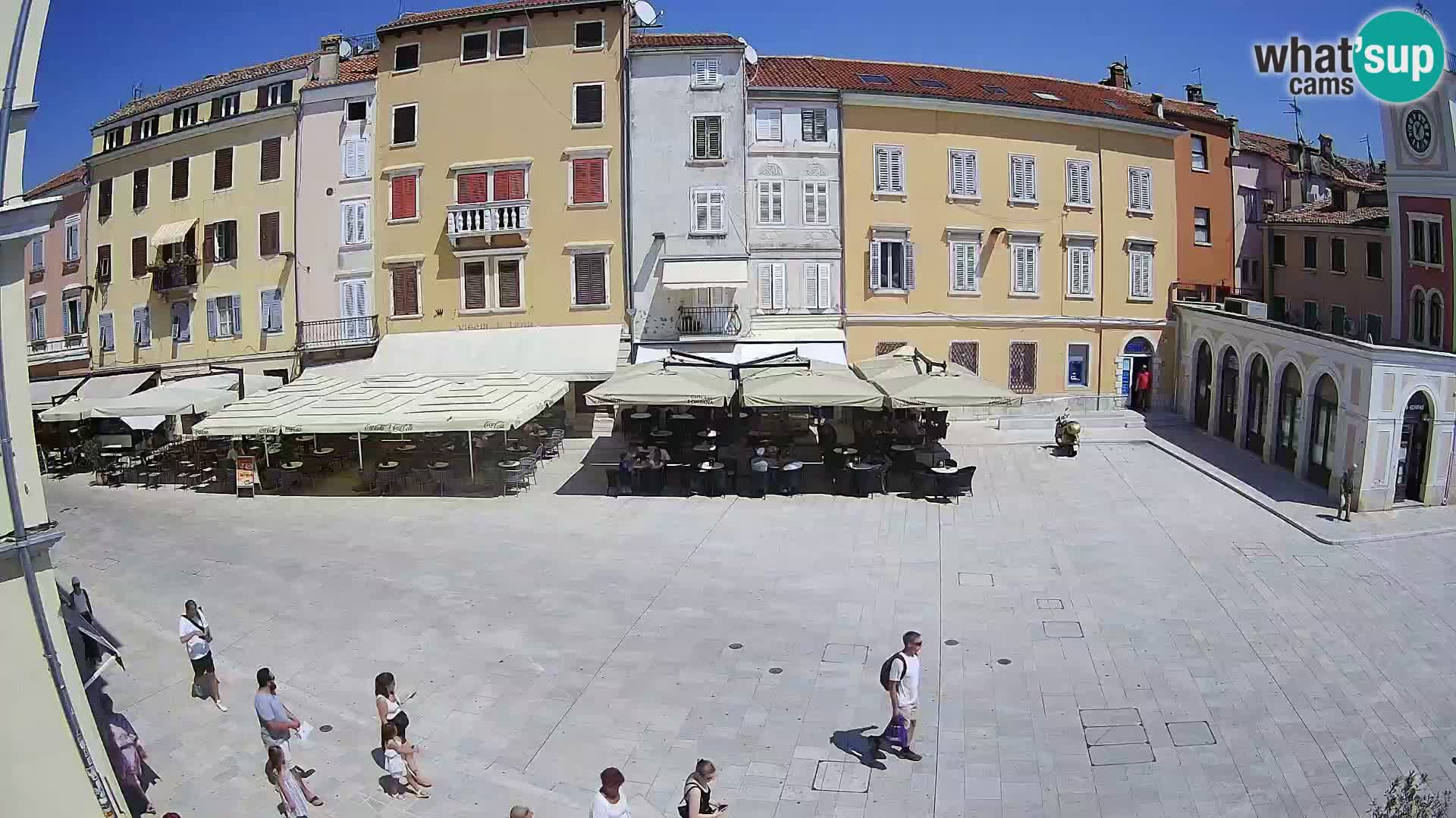 Webcam Rovigno Centro – Piazza Centrale