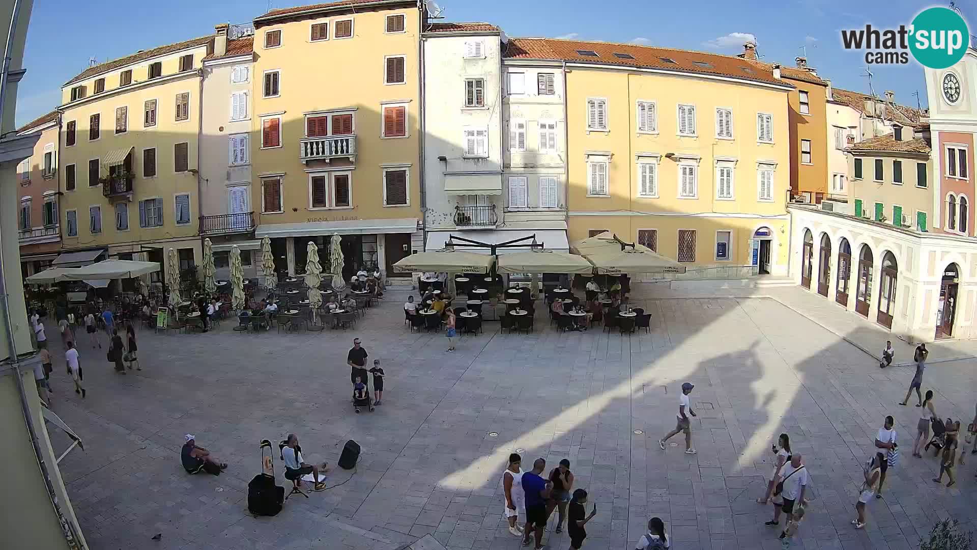 Webcam Rovinj Centre – Place Principale