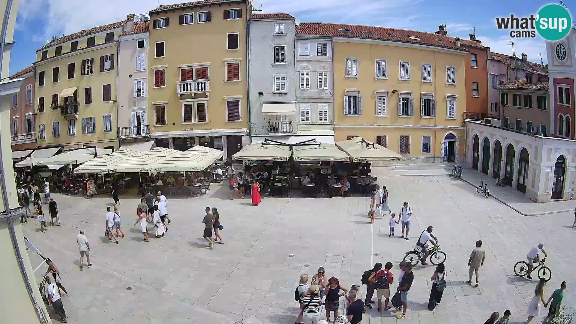 Webcam Rovinj Centre – Place Principale
