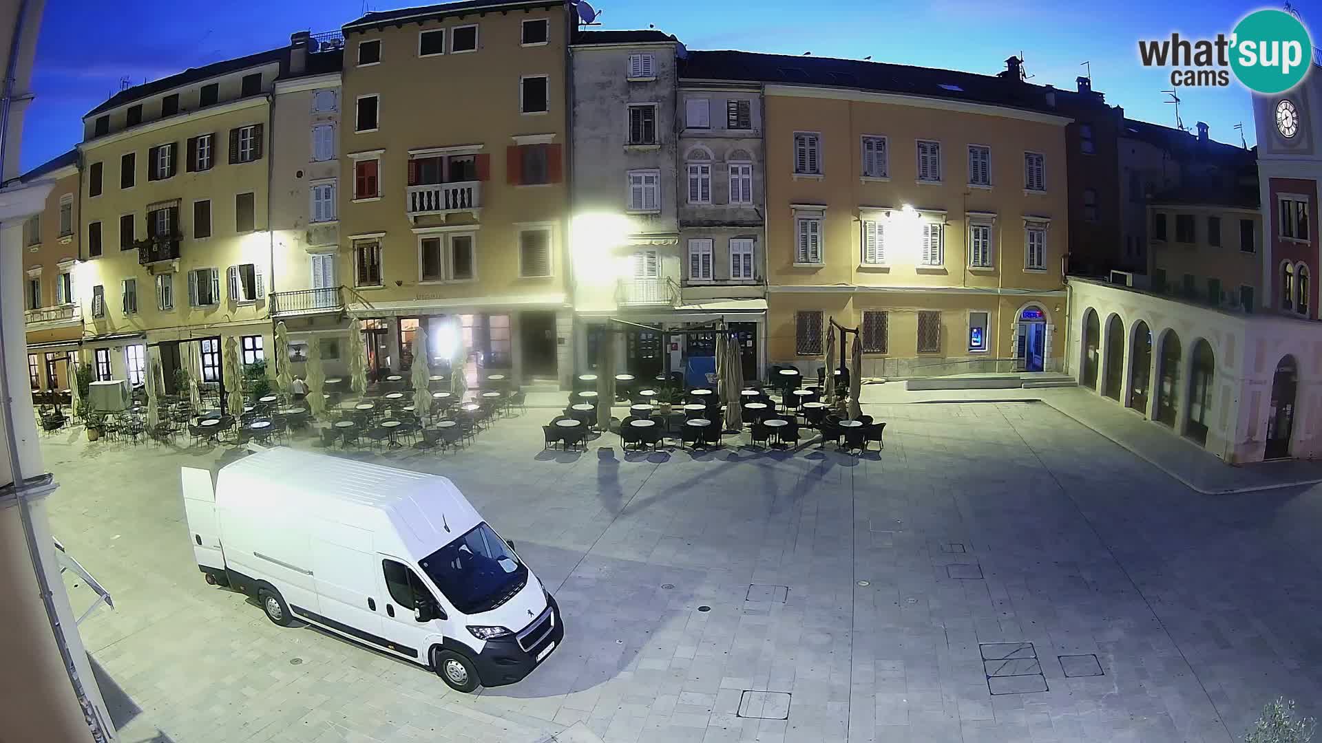 Webcam Rovinj Zentrum – Hauptplatz in Echtzeit