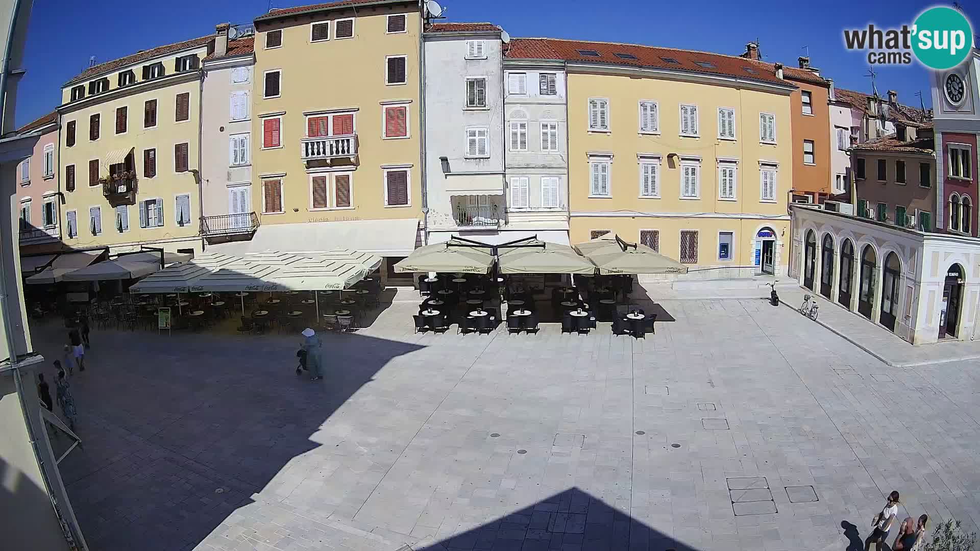 Webcam Rovinj Centre – Place Principale