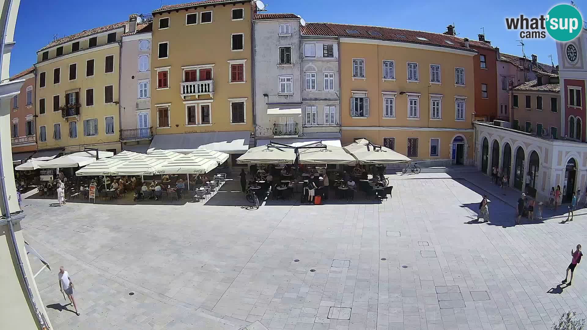 Rovinj Center Webcam – Main Square