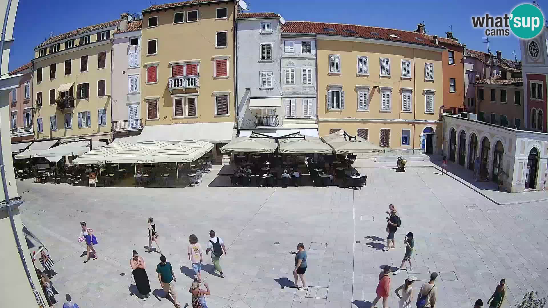 Webcam Rovinj Centre – Place Principale