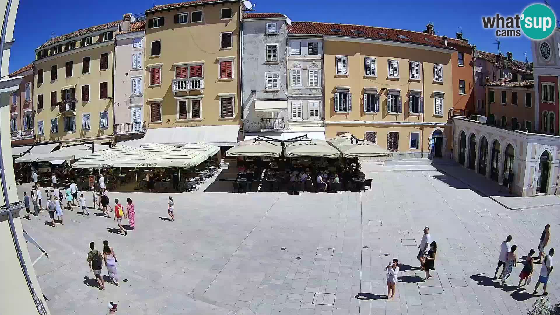 Webcam Rovinj Centar – glavni trg