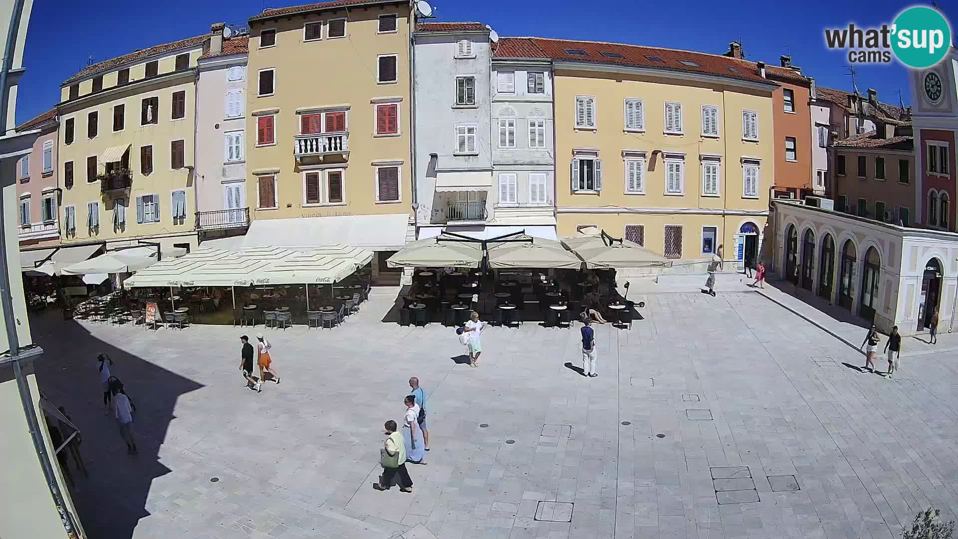 Webcam Rovinj Centre – Place Principale