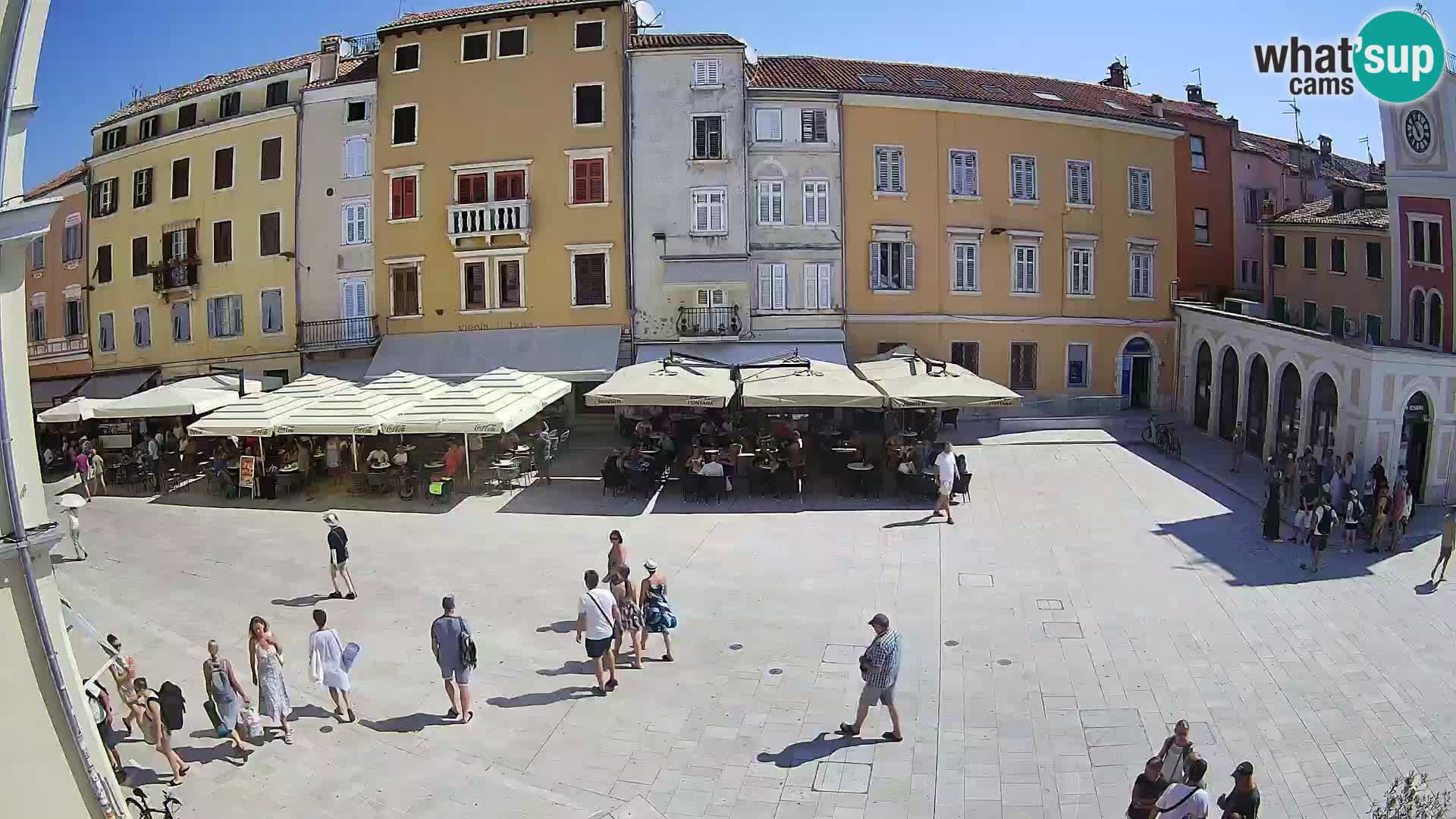 Webcam Rovinj Centre – Place Principale