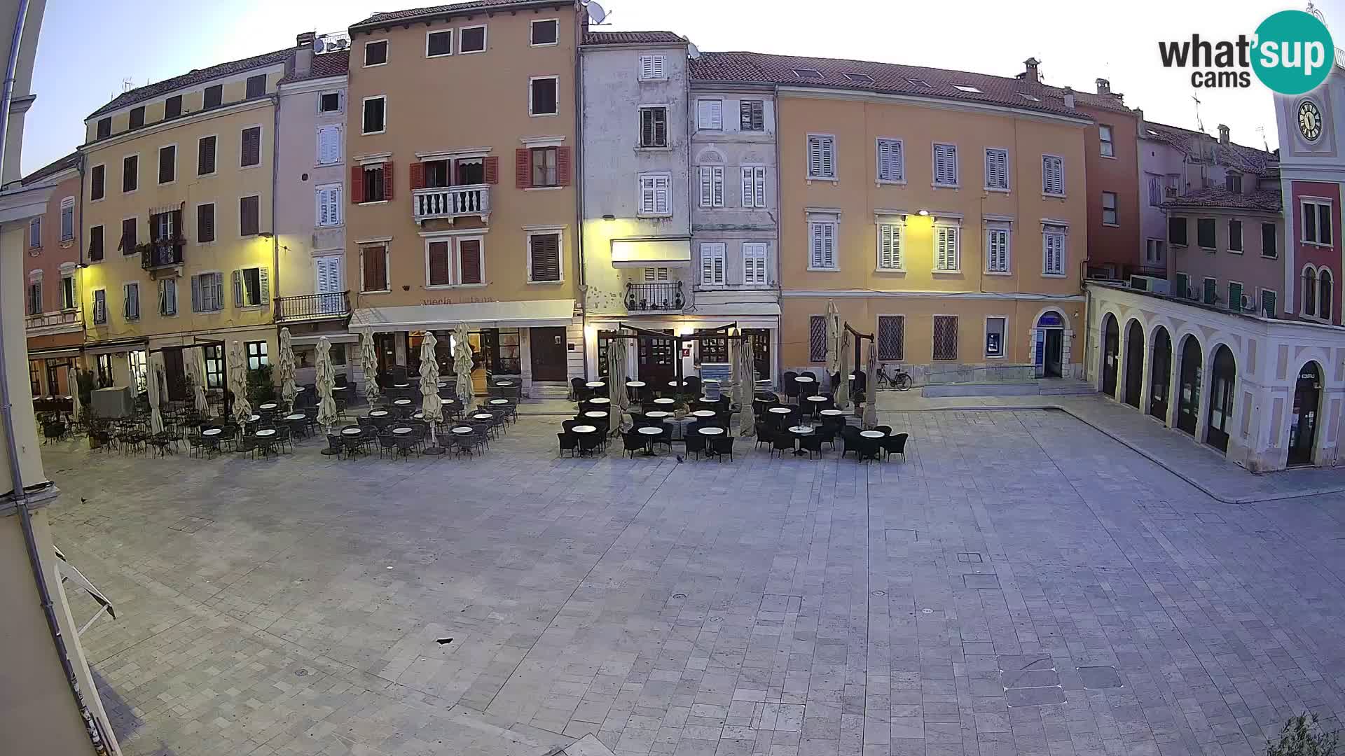 Webcam Rovinj Center – Plaza Principal